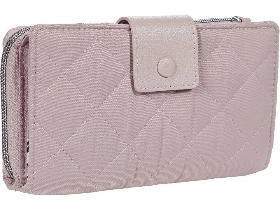 Vera Bradley RFID Deluxe All Together Crossbody in Dover Mauve