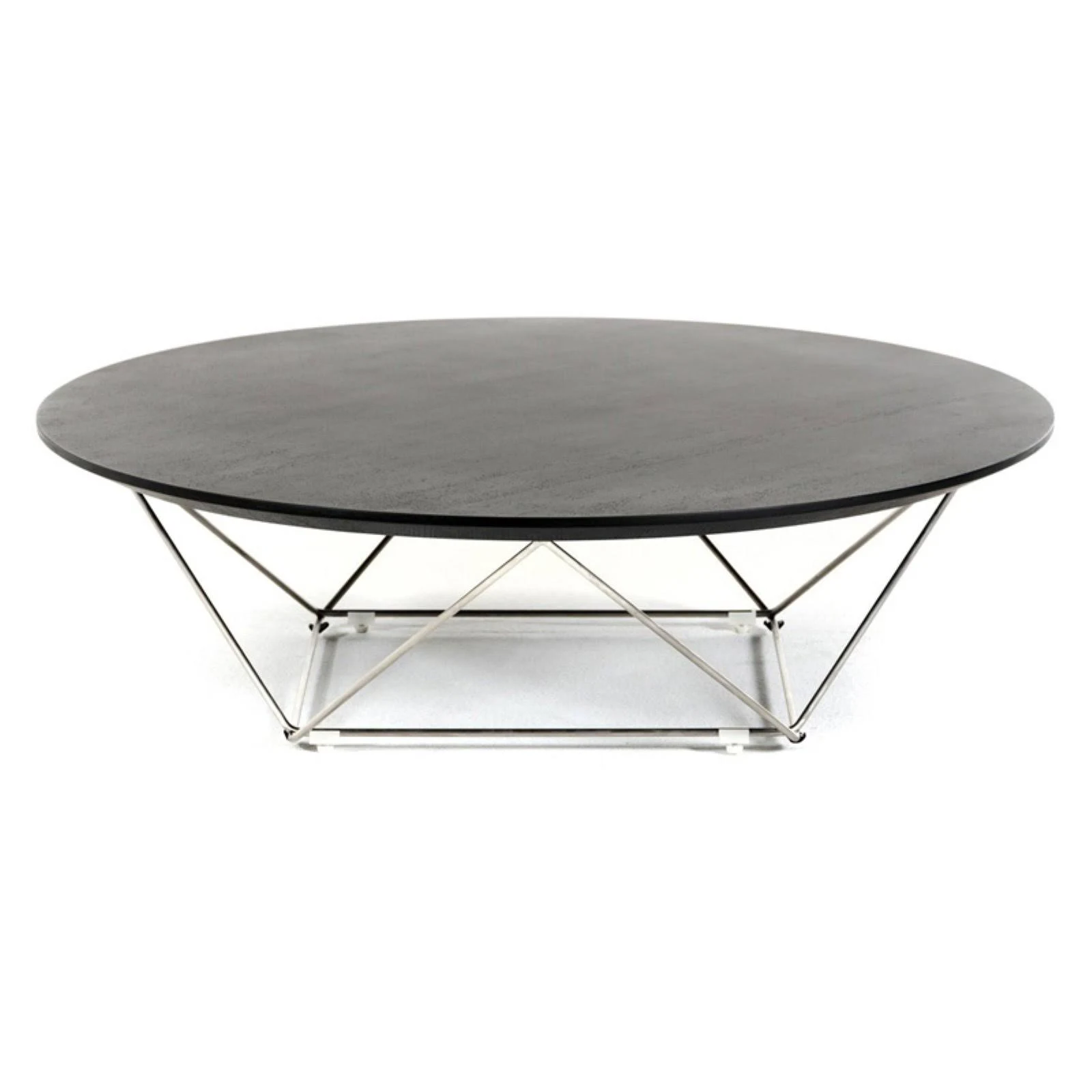 Modrest Spoke Modern Wenge Coffee Table - Wellnestcares