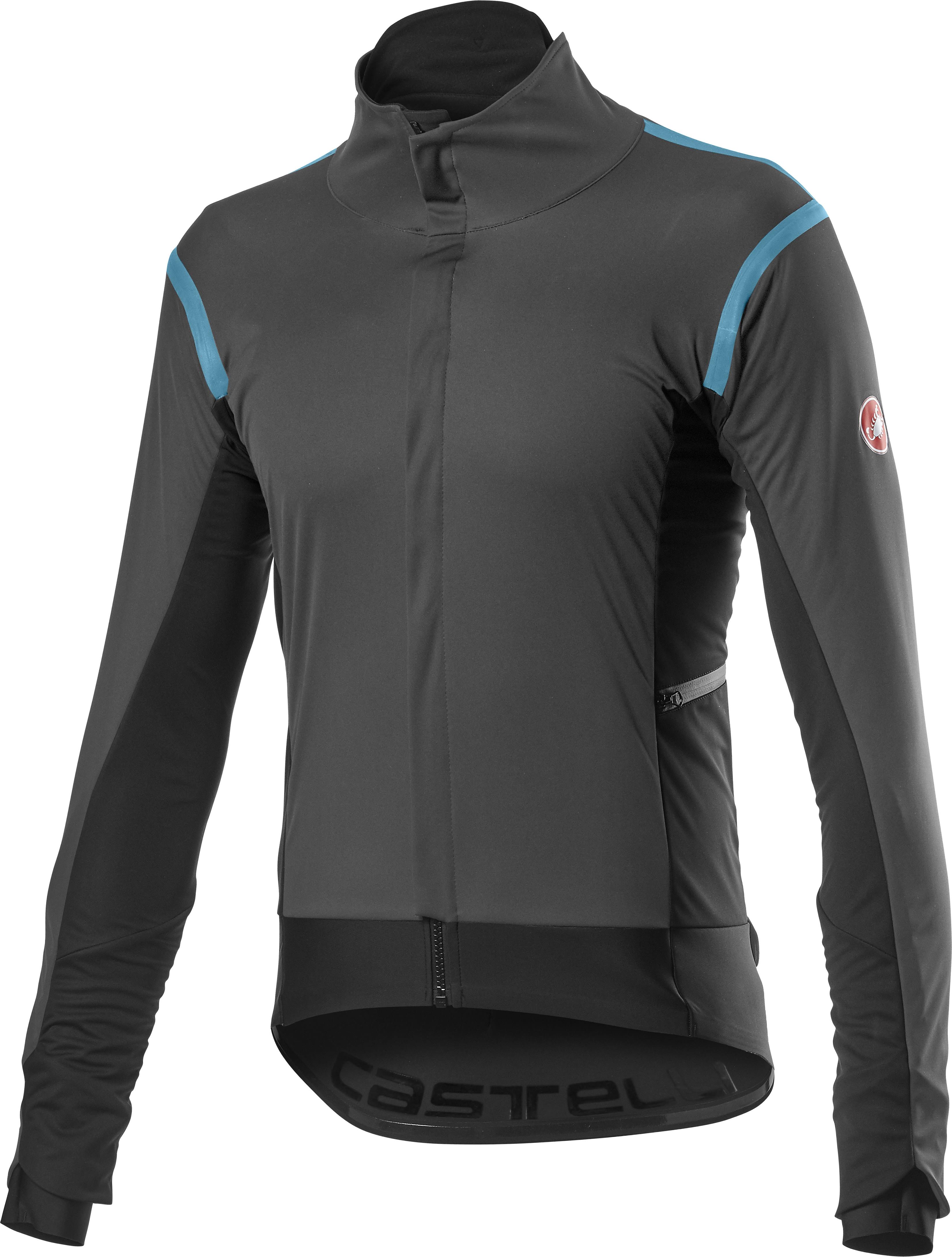 Castelli Alpha Ros 2 Jacket XXL Light Black - Wellnestcares