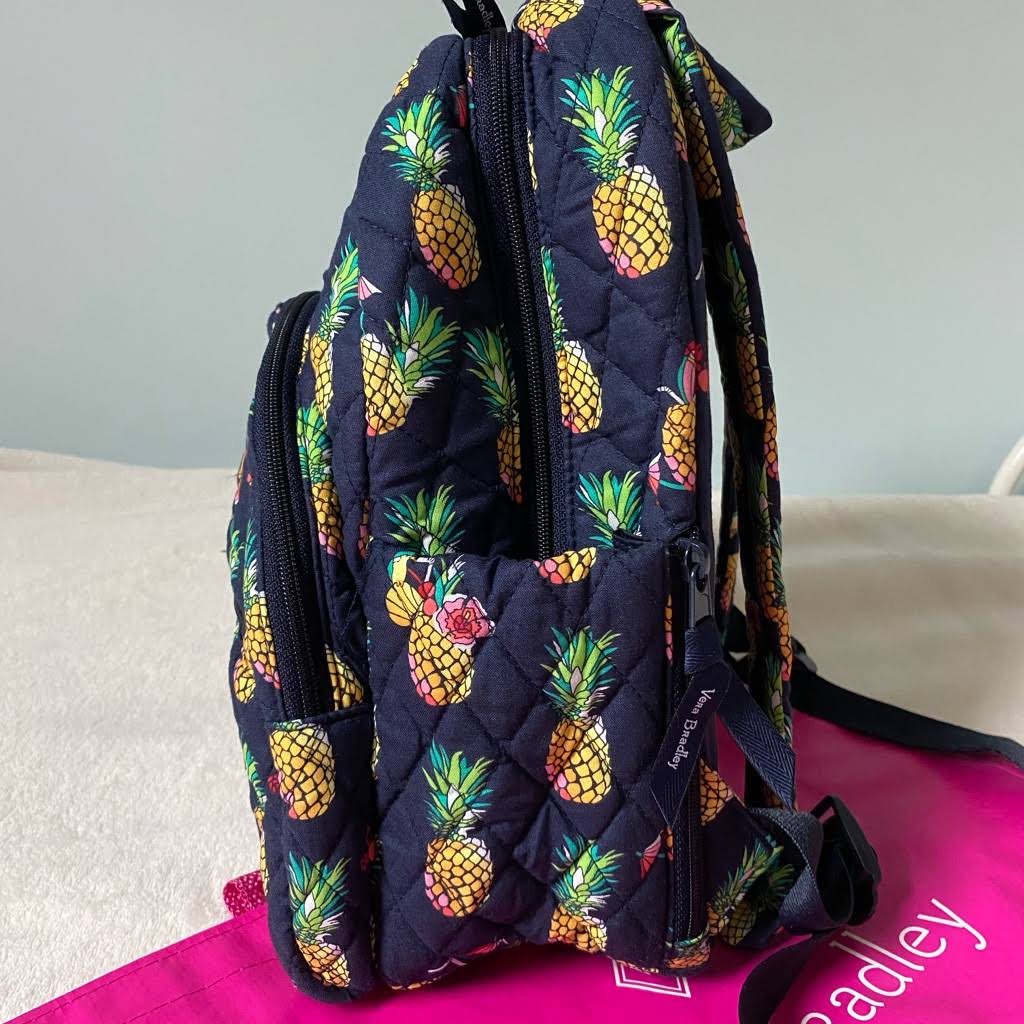 Vera Bradley Essential Compact Backpack Toucan Party Wellnestcares