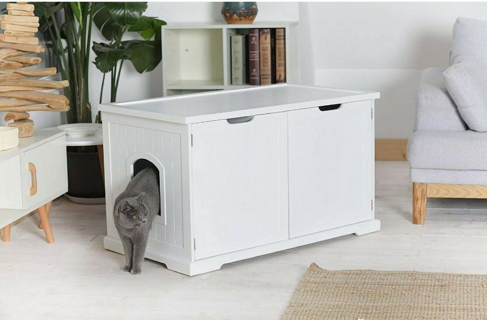 Frieda Litter Box Enclosure Wellnestcares