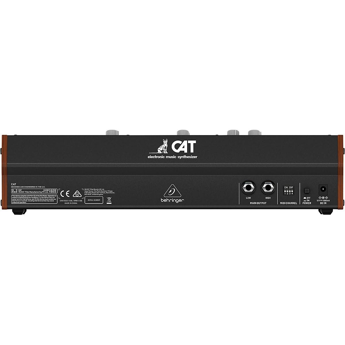 Behringer Cat Duophonic Analog Synthesizer Wellnestcares