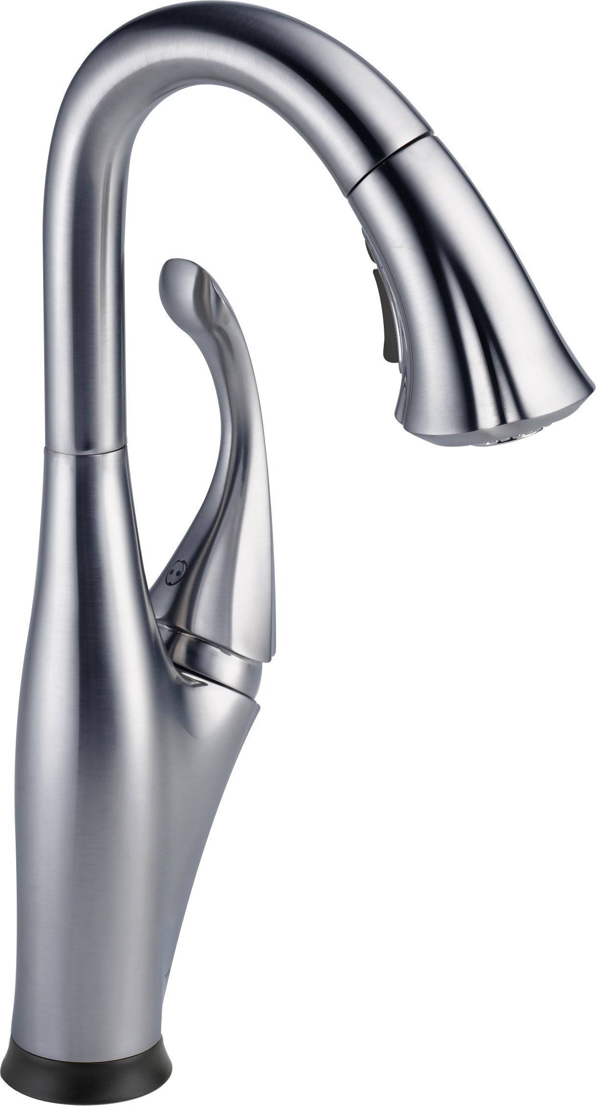 Delta Faucet 9992TARDST Addison Single Handle PullDown Bar Prep with