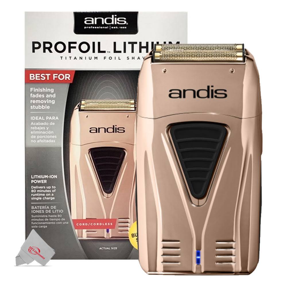 Andis Copper Profoil Lithium Titanium Foil Shaver Wellnestcares