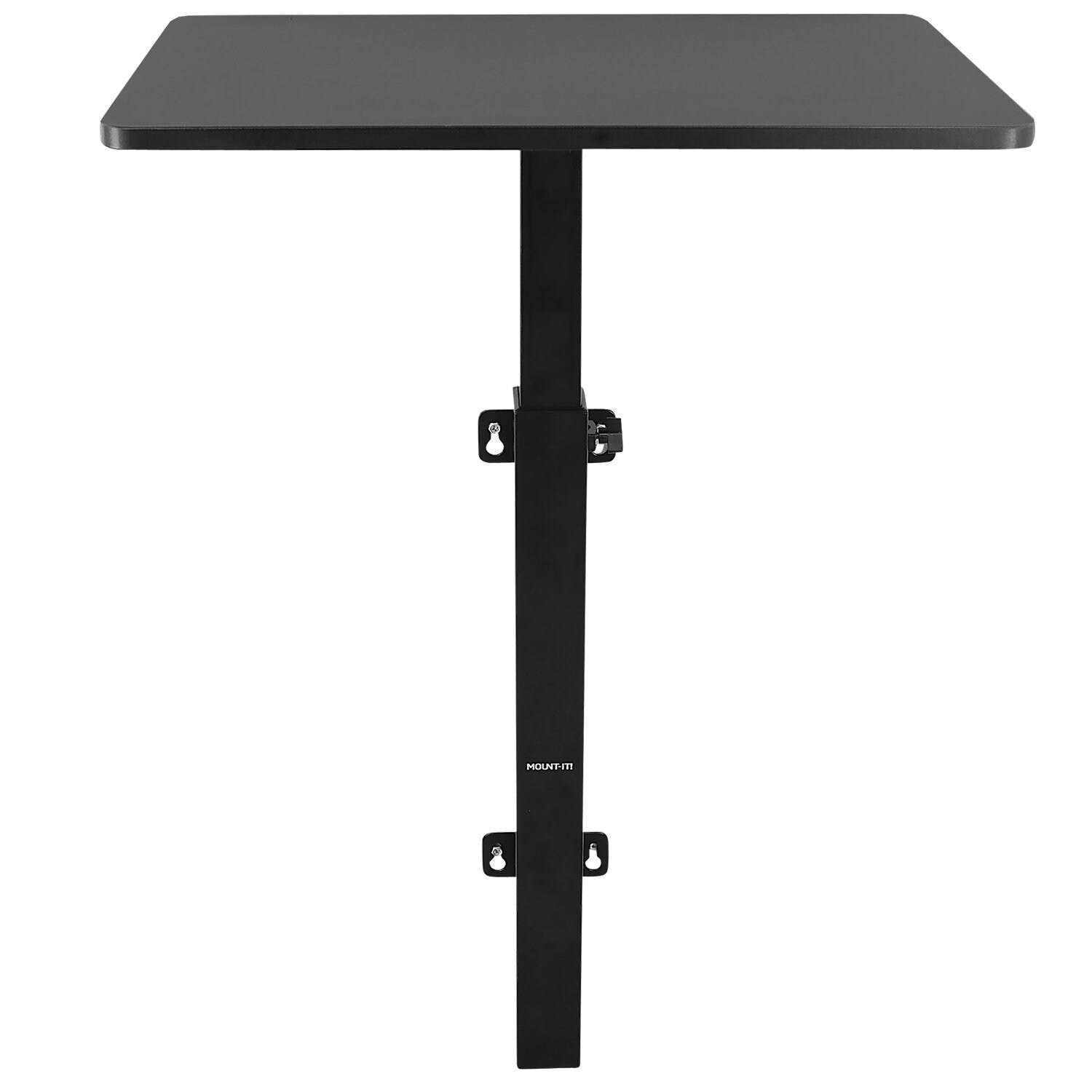 Mountit! Sit Stand Wall Mounted Desk Black Wellnestcares