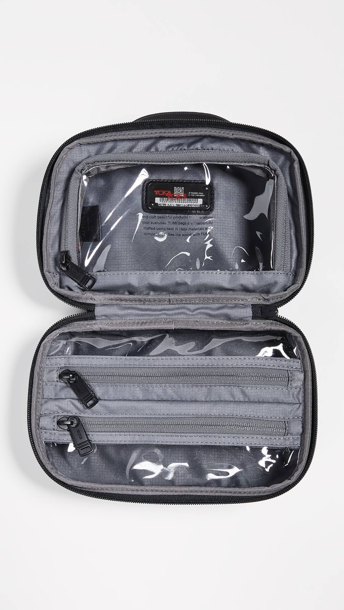 Tumi - Alpha 3 - Split Travel Kit Black - Wellnestcares