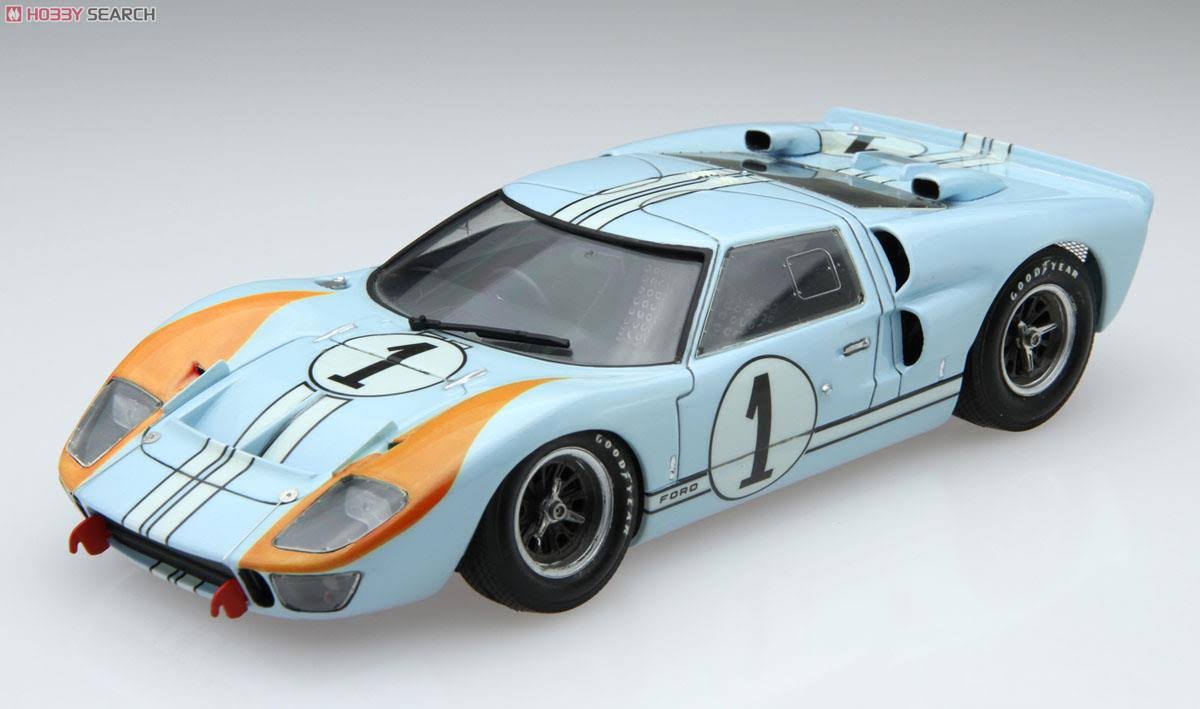 Ford GT40 Mk.II 1966 LeMans, 1/24 by Fujimi, Model Car - Wellnestcares