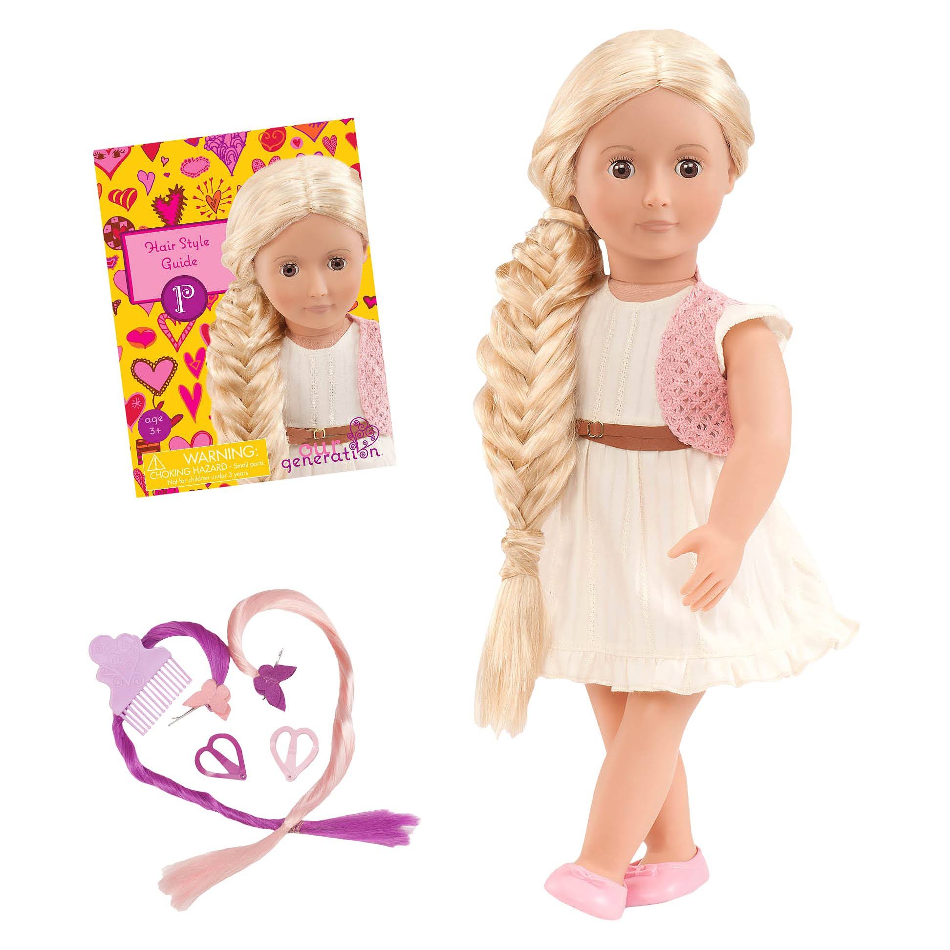 Our Generation Hair Grow Doll - Phoebe - Wellnestcares