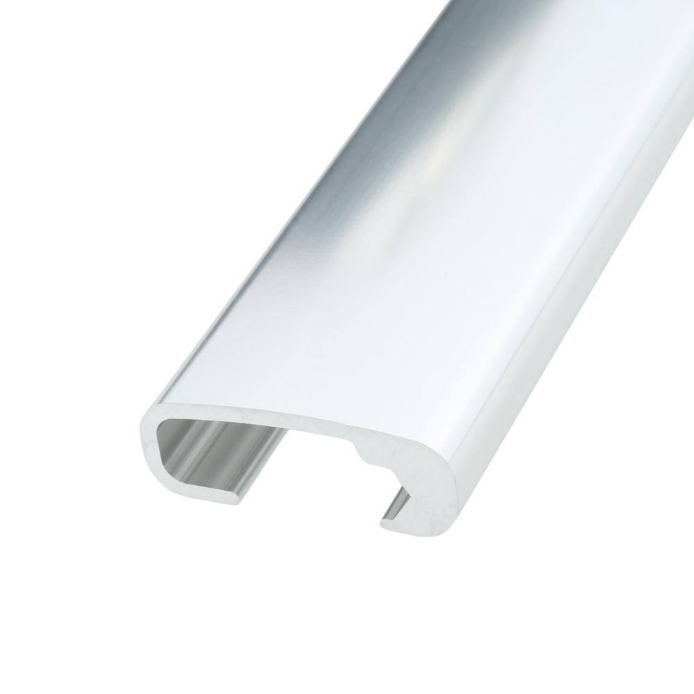 Delta 60 in. Contemporary Sliding Bathtub Door Track Assembly Kit in Chrome Wellnestcares