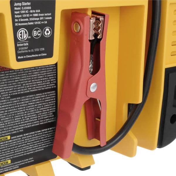 Cat CJ3000 1,000Amp Instant Jump Starter Wellnestcares