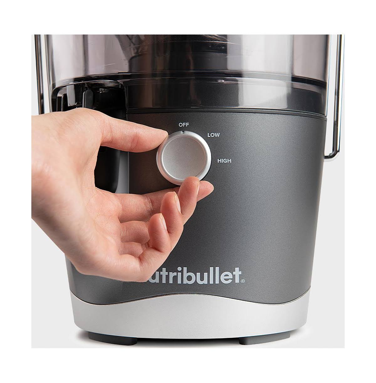 Nutribullet 2Speed Electric Juicer Gray Wellnestcares