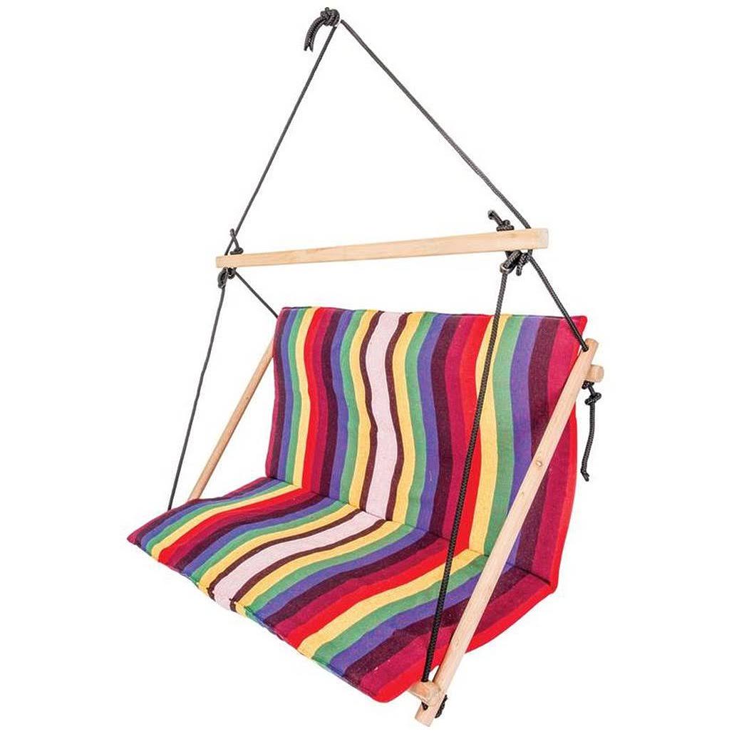 Club Fun DoubleWide Hanging Rope Chair Wellnestcares