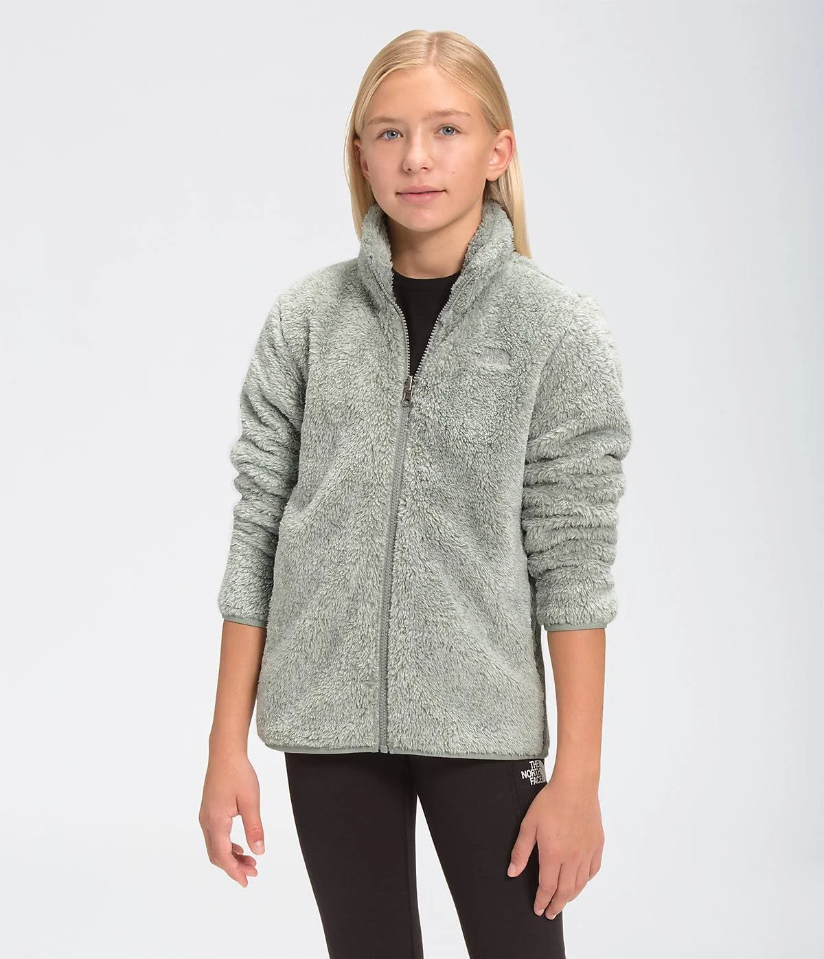 The North Face Girls' Suave OSO Fleece Jacket - Xs - Wrought Iron ...