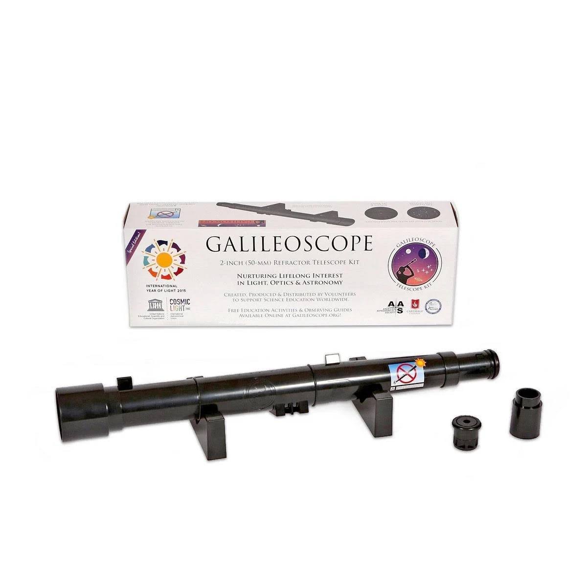 Galileoscope 2Inch Refractor Telescope Kit Wellnestcares