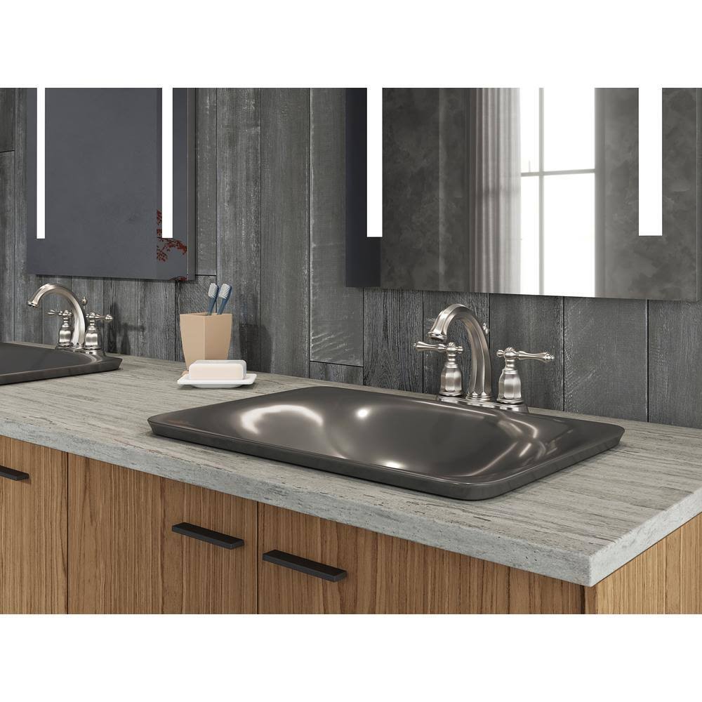 KOHLER K134904BN Kelston Centerset Bathroom Sink Faucet, Vibrant Brushed Nickel Wellnestcares