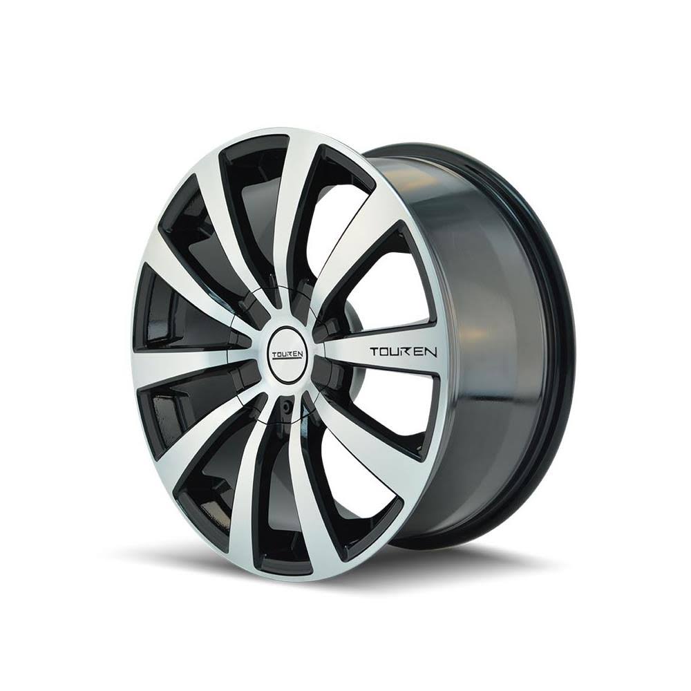 Touren TR3 (3130) Black/Machined Face/Machined Lip 17x7 5-112/5-120 ...