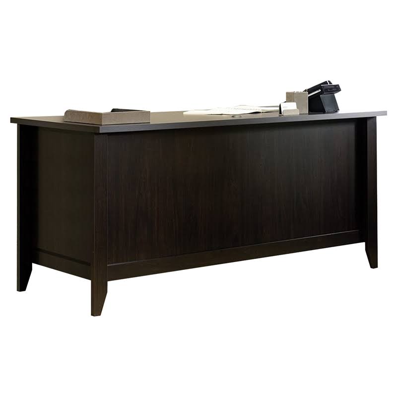 Sauder Shoal Creek Executive Desk Jamocha Wood - Wellnestcares