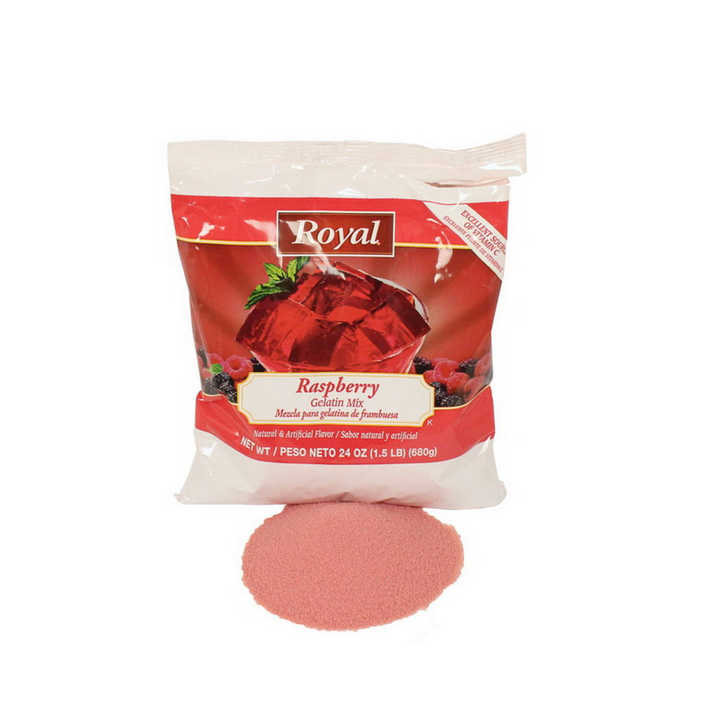 Royal Raspberry Gelatin 24 Ounce 12 Per Case Wellnestcares