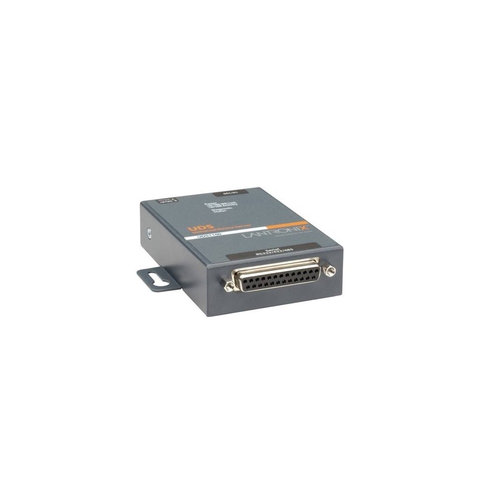 Lantronix Device UDS1100 One Port Serial RS232/RS422/RS485) to IP UL864 Power Over