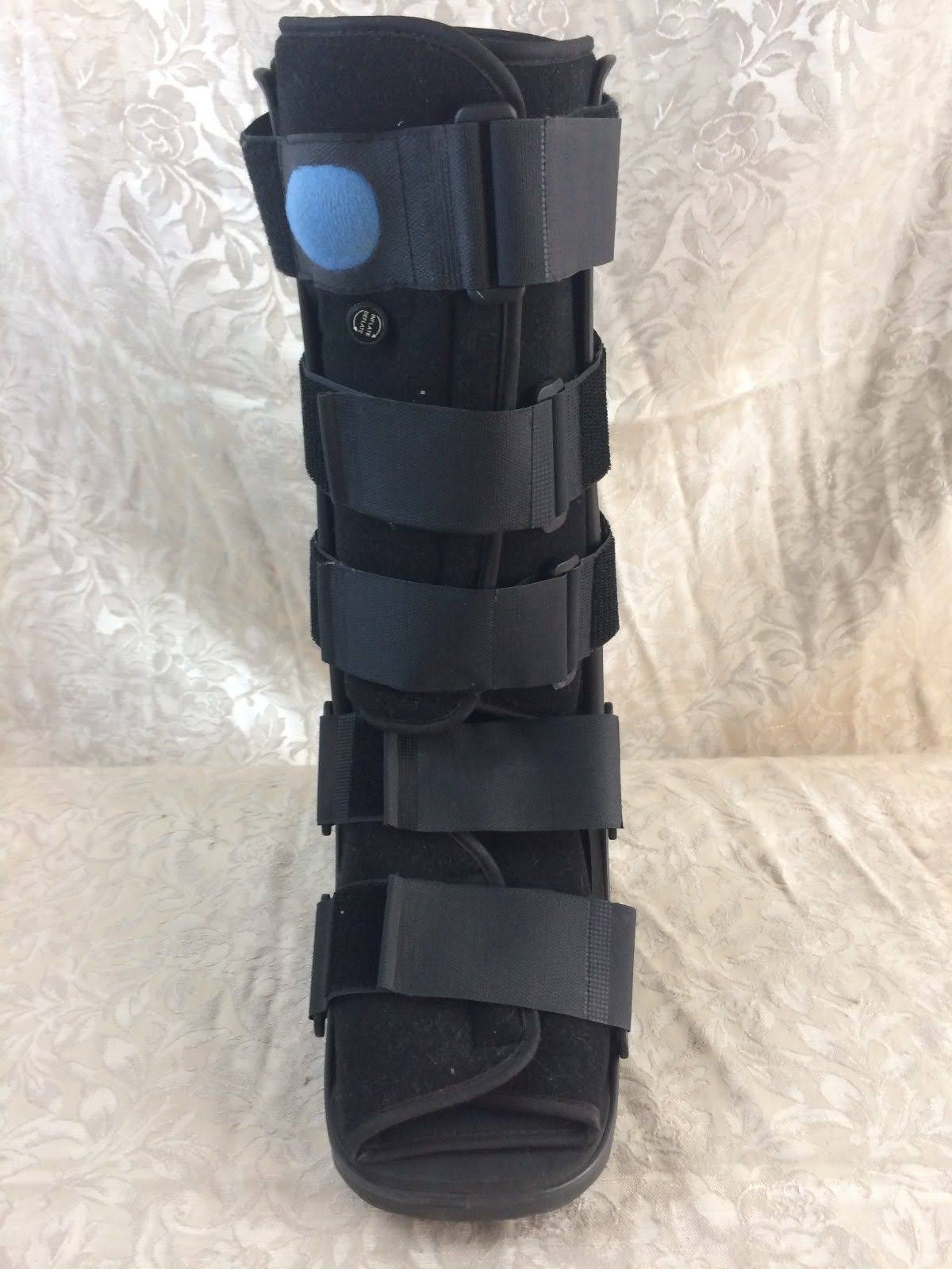 United Surgical Air Cam Walker Fracture Boot, Medium, Blue Wellnestcares