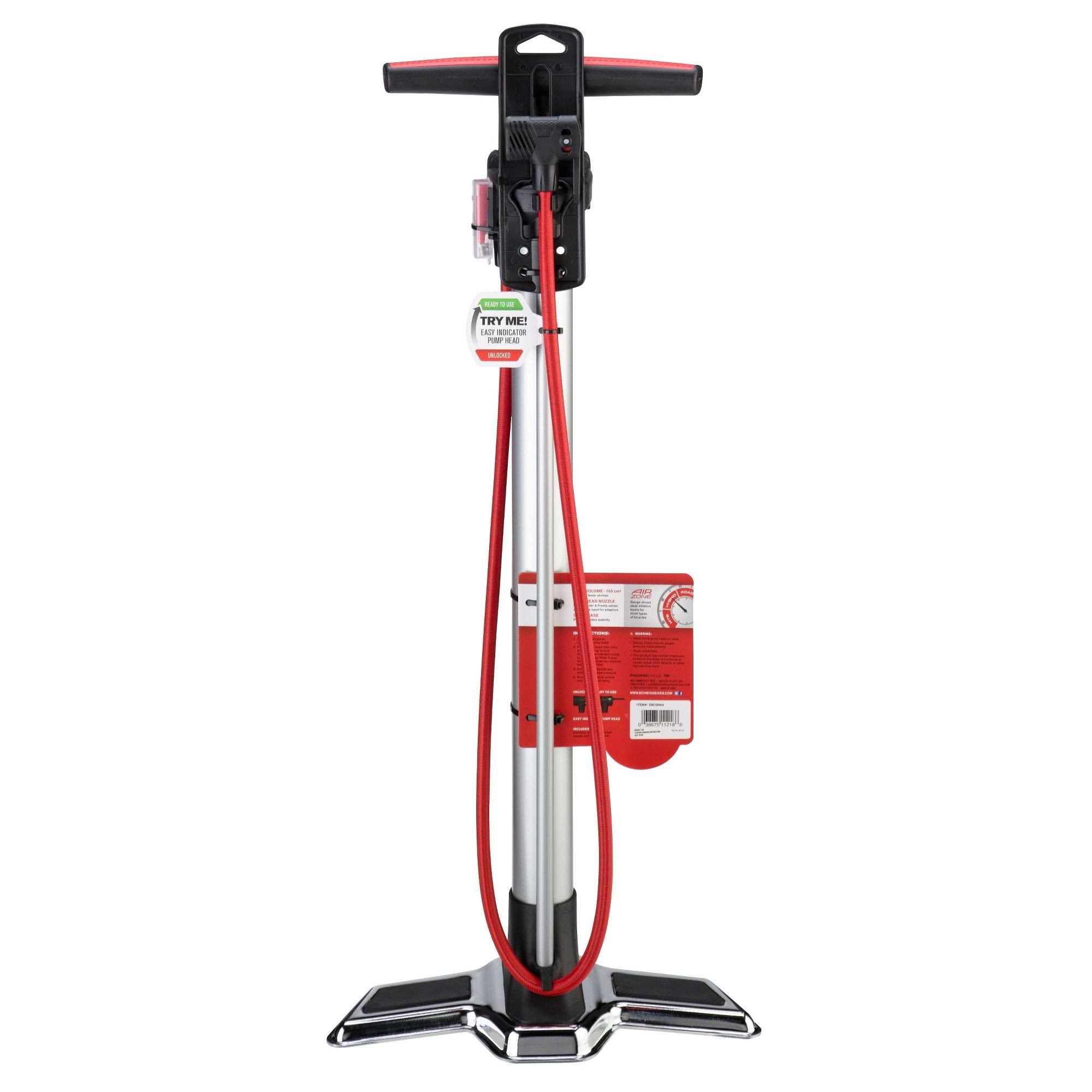 schwinn ez connect bike pump