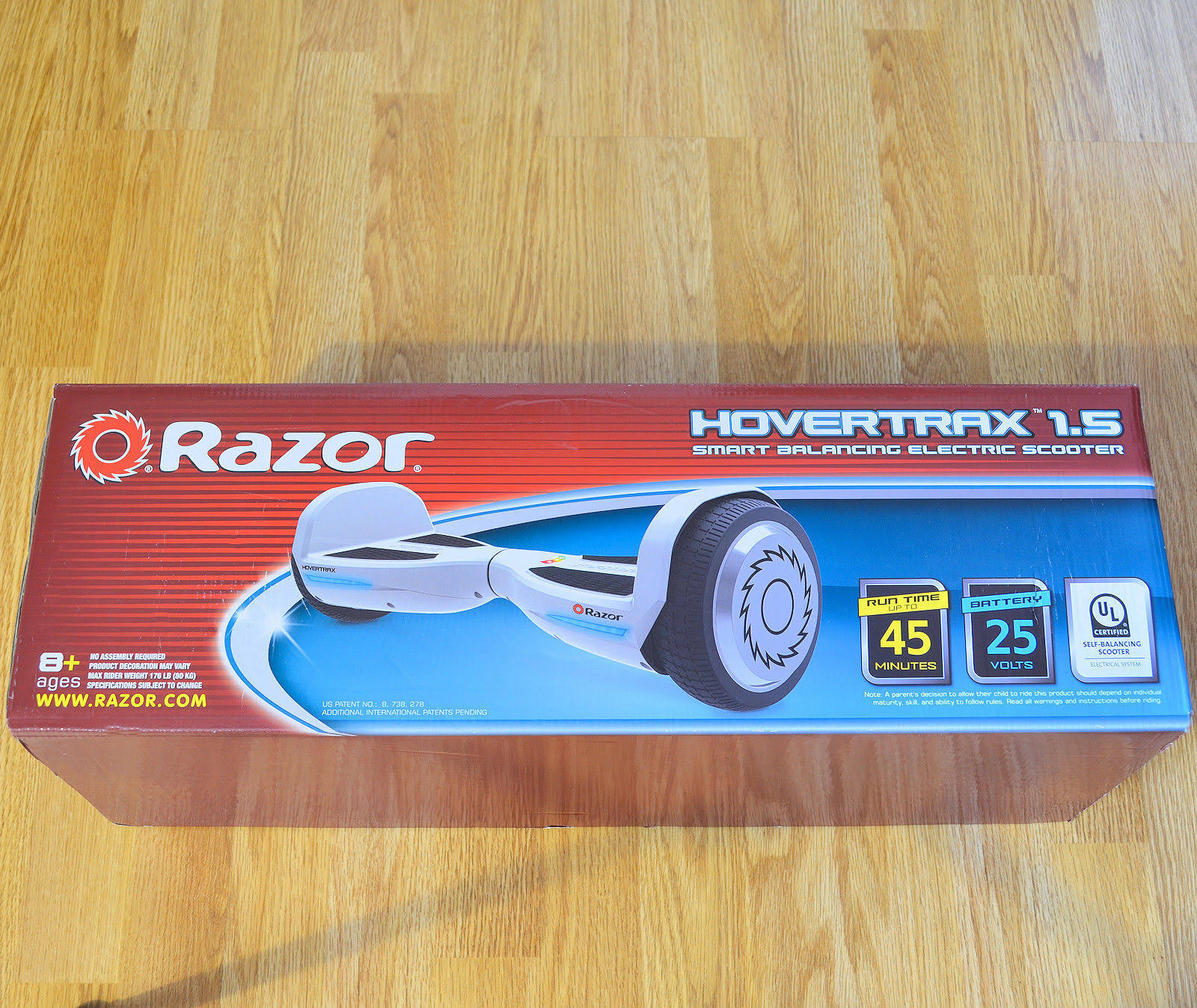 Razor Hovertrax 1.5 White Self Balancing Scooter - Wellnestcares