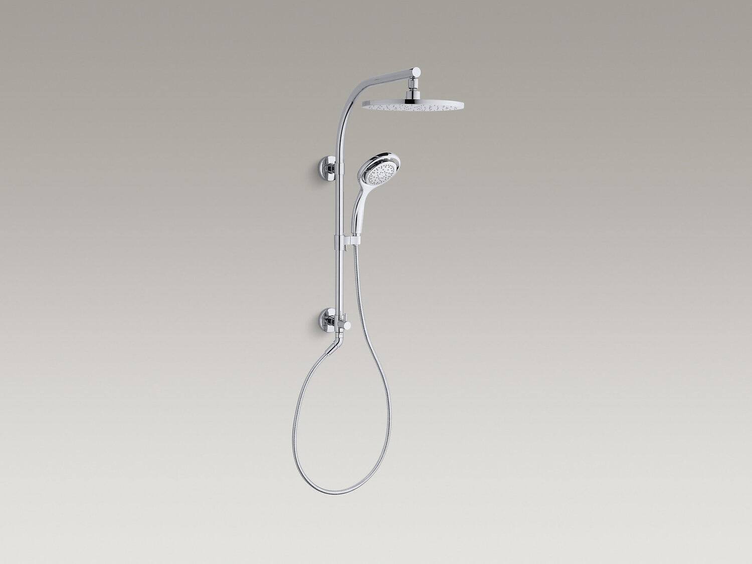 Kohler 45211BL HydroRail R Arch Shower Column Matte Black