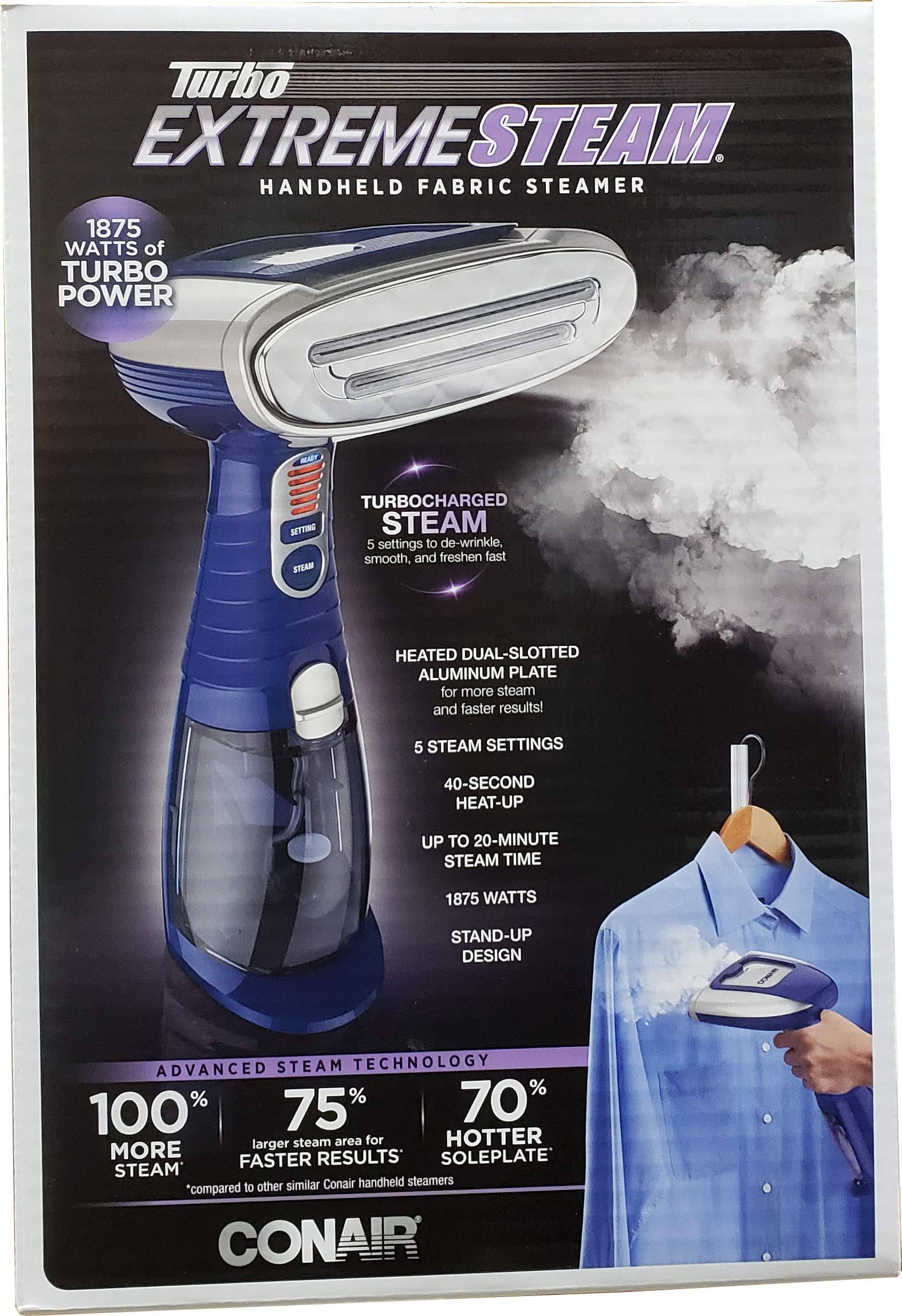 Conair Turbo Extreme Steam Handheld Fabric Steamer Model GS76XGD