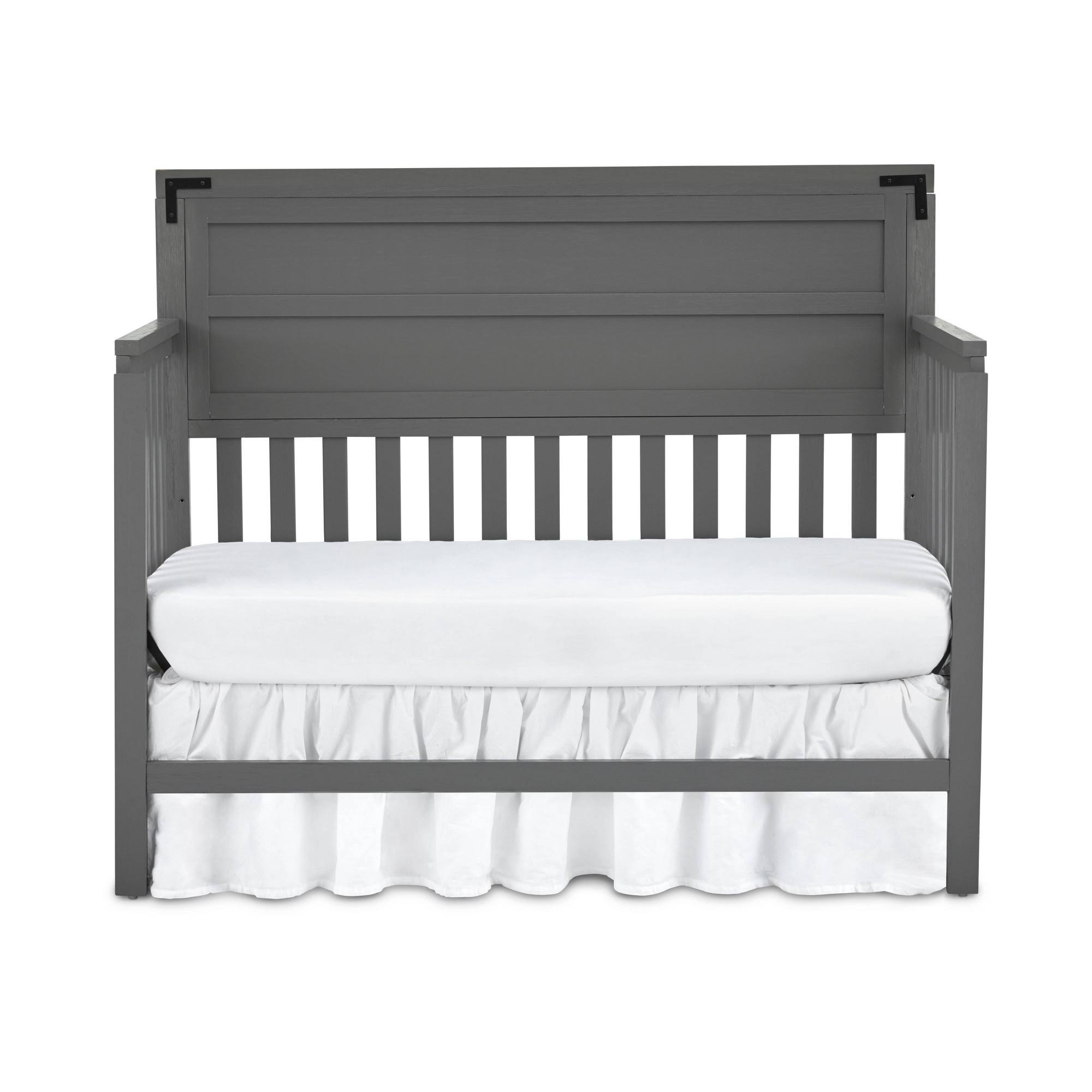 FisherPrice Paxton 4in1 Convertible Crib Weathered Gray Wellnestcares