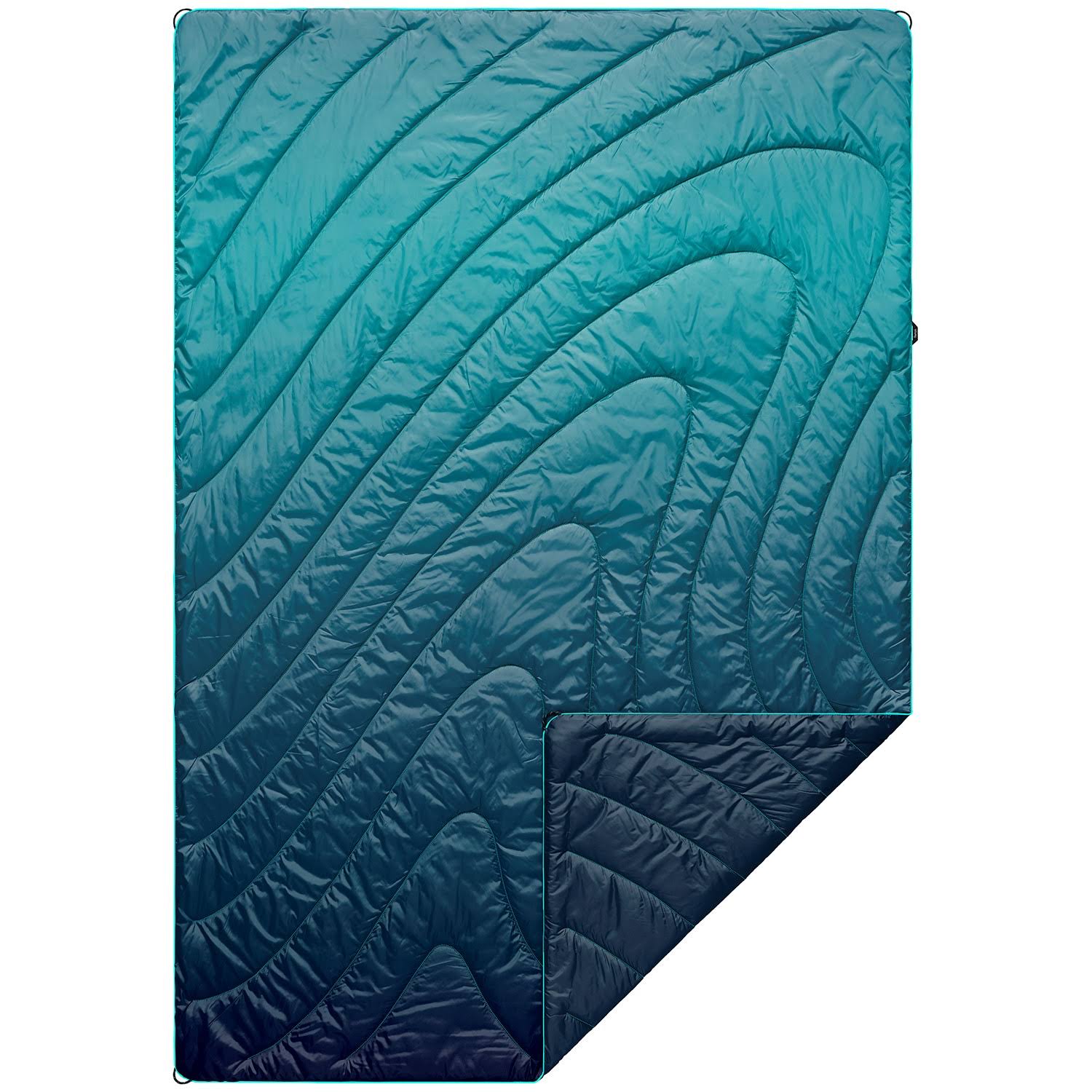 Rumpl Original Puffy Print 1 Person Blanket Ocean Fade Wellnestcares