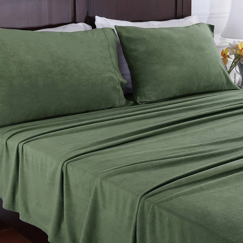 Berkshire Blanket FourSeason Microfleece Sheets Pastel Color Palette