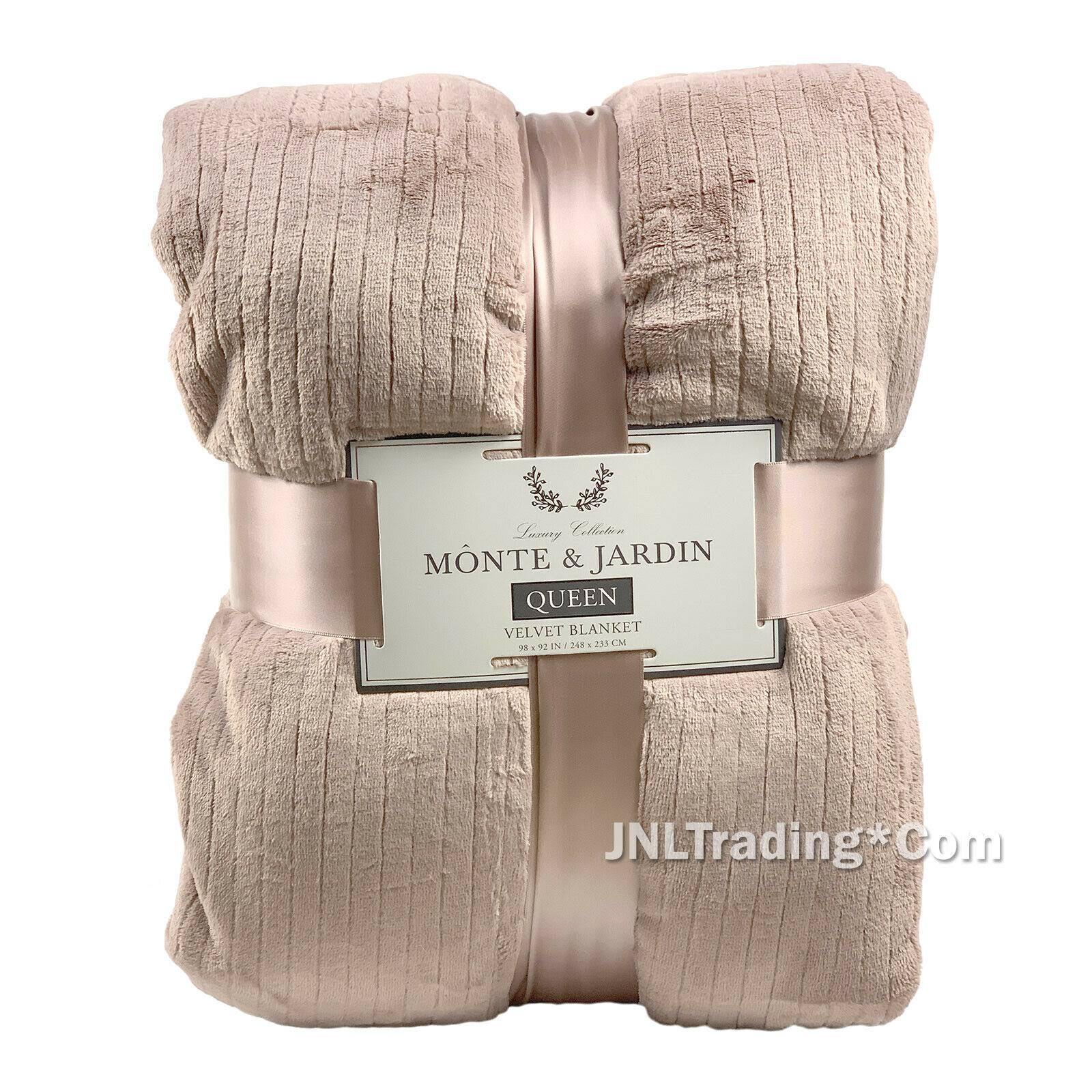 Monte u0026 Jardin Etched Blanket Grey (Queen) Wellnestcares