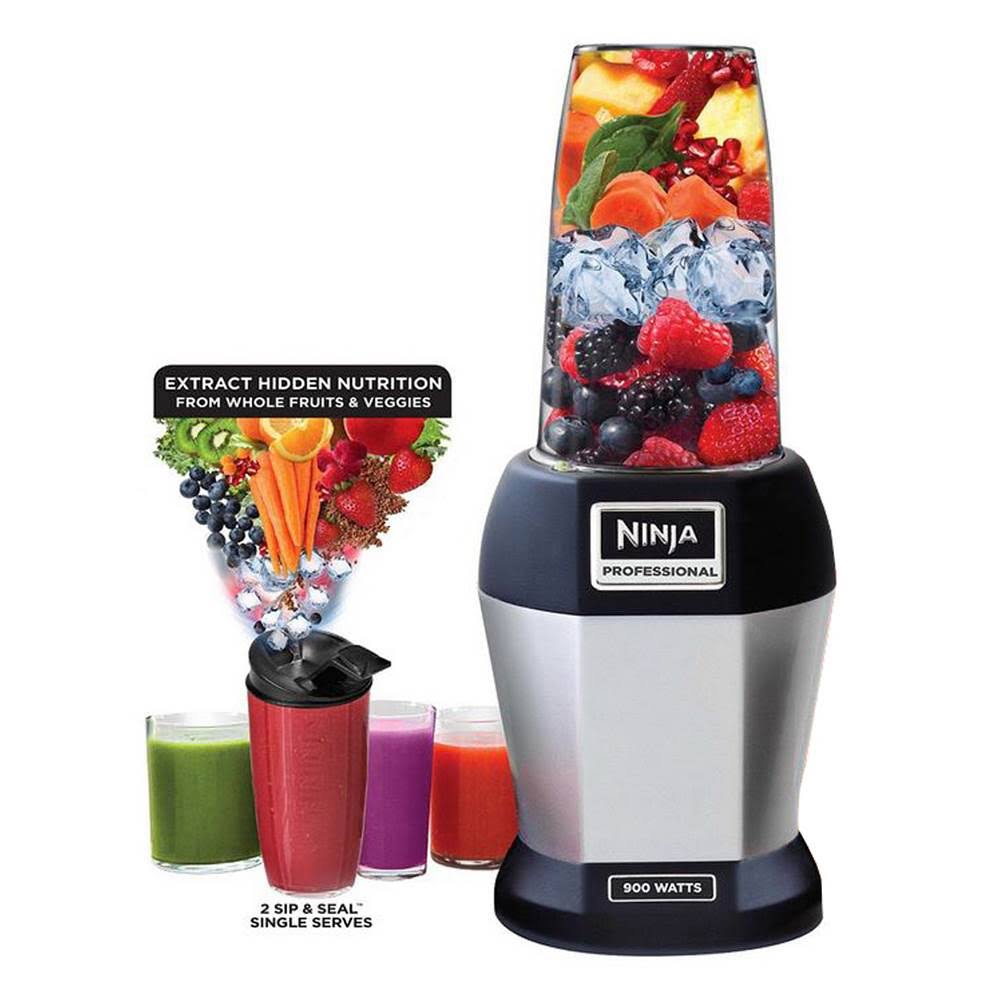 Nutri Ninja BL456 900W Professional Blender with Cups Wellnestcares
