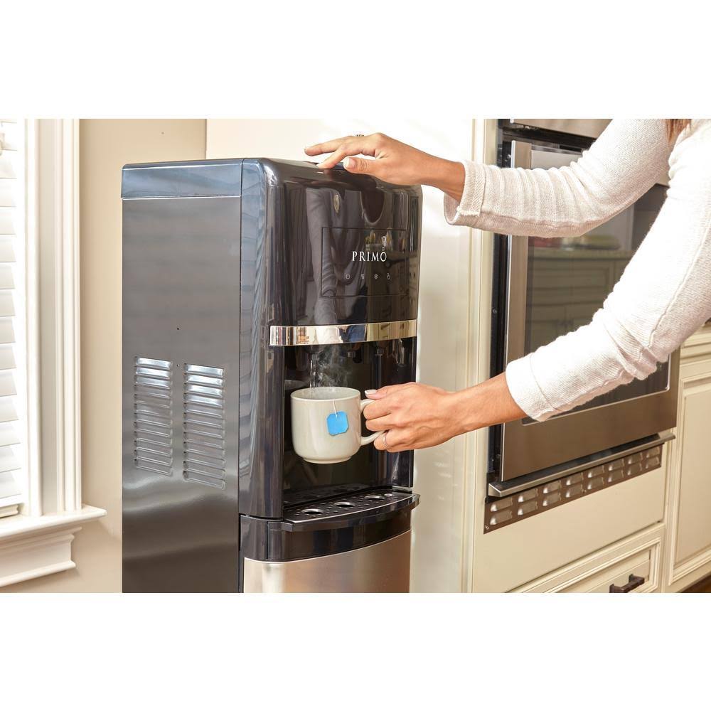 Primo Deluxe Bottom Loading Water Dispenser Black Wellnestcares
