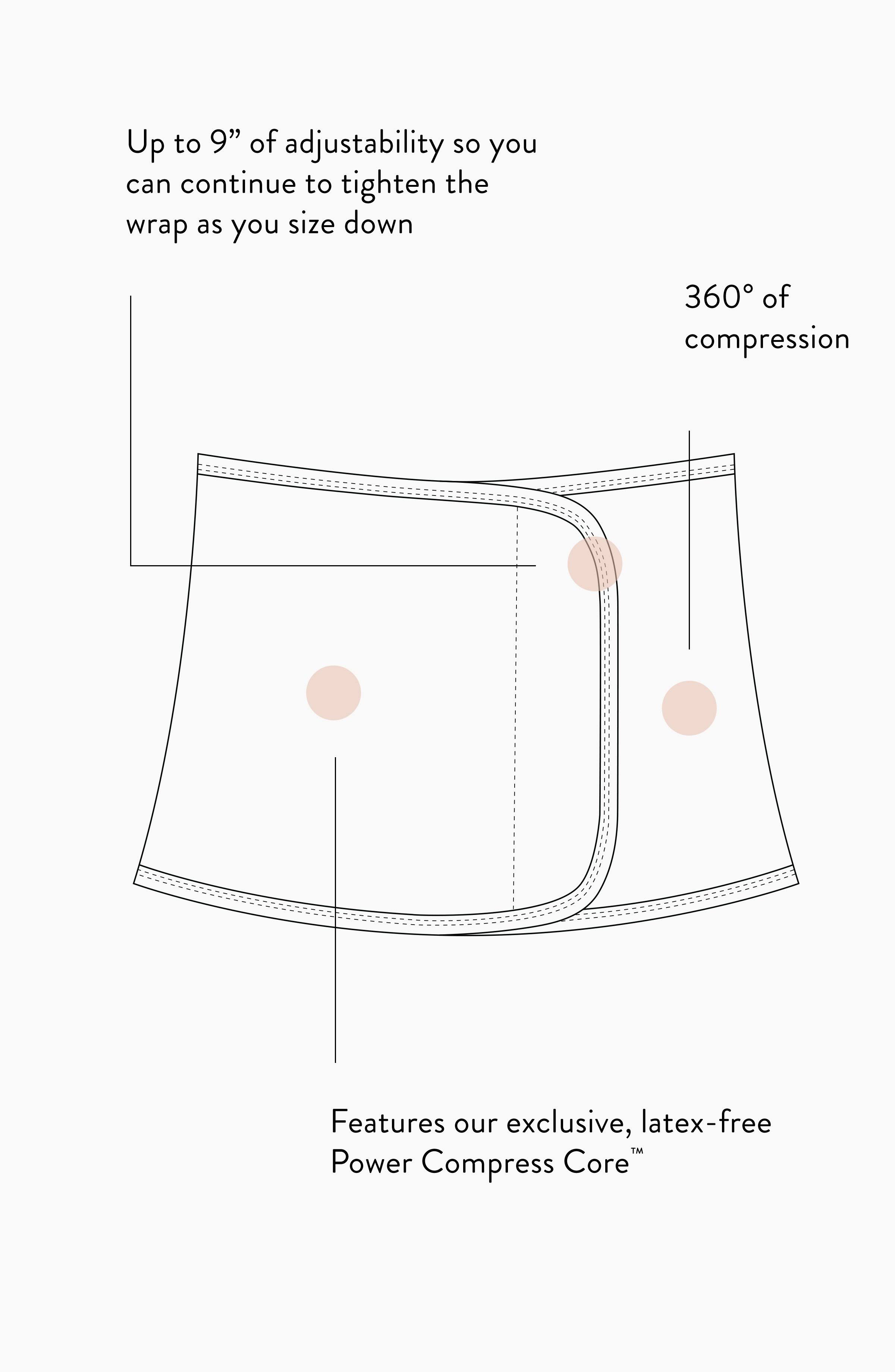 Belly Bandit Bamboo Postpartum Girdle Belt, Black, M Wellnestcares