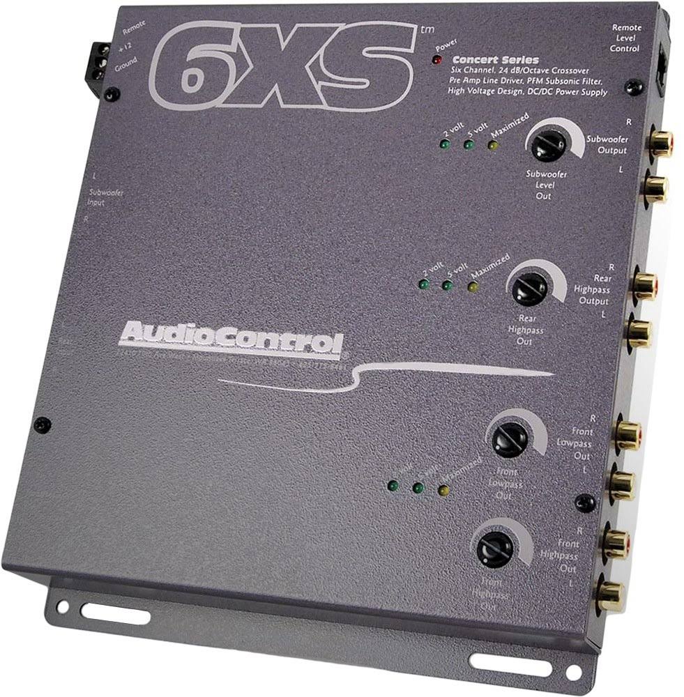 AudioControl 6XS 6 Channel Electronic Crossover - Wellnestcares