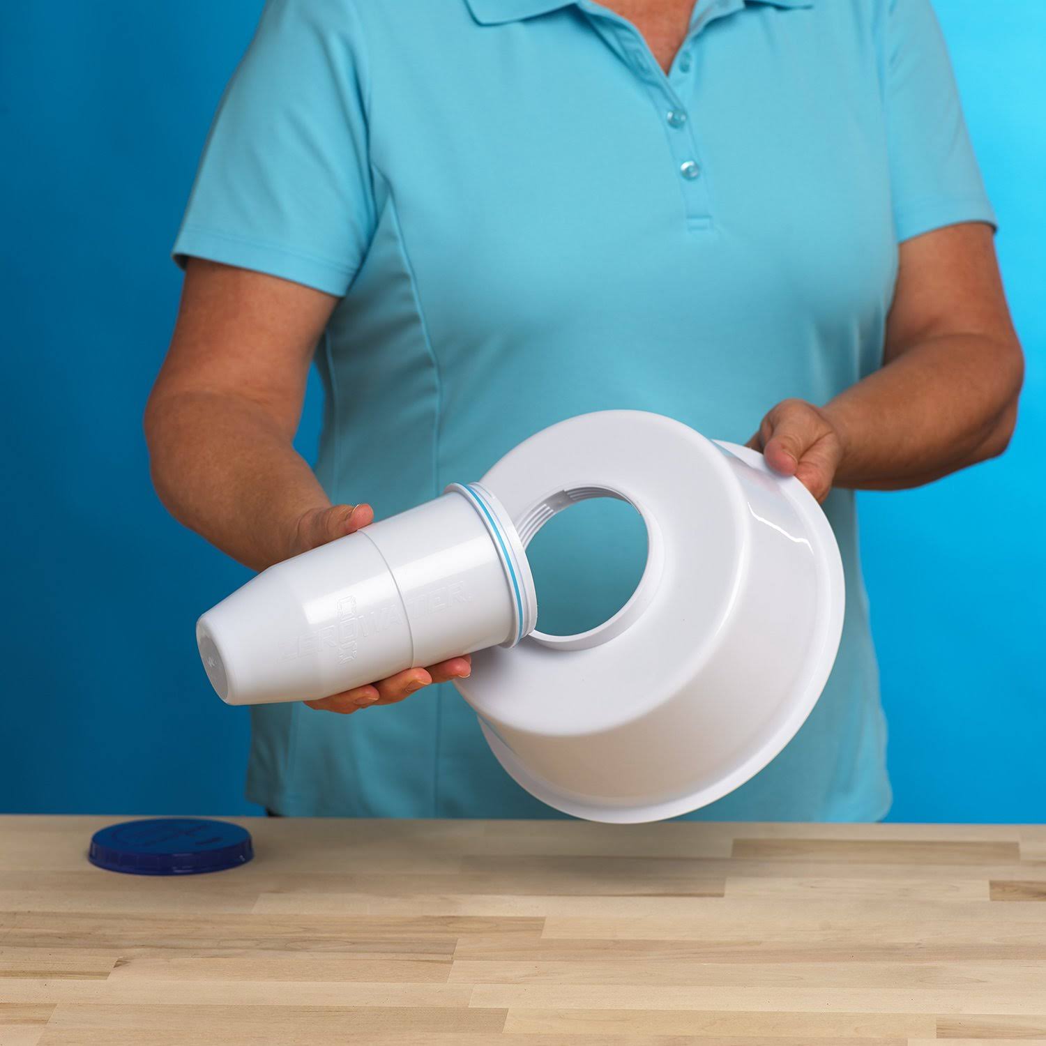 Zerowater 40 Cup Glass Water Dispenser with Filter Wellnestcares