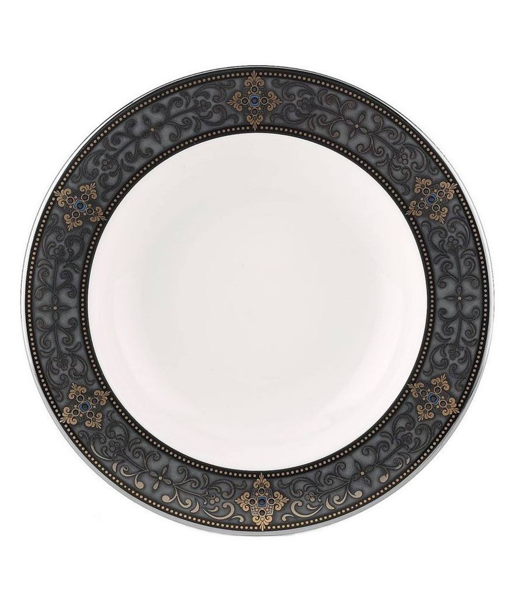 Lenox Vintage Jewel Pasta Bowl/Rim Soup Wellnestcares