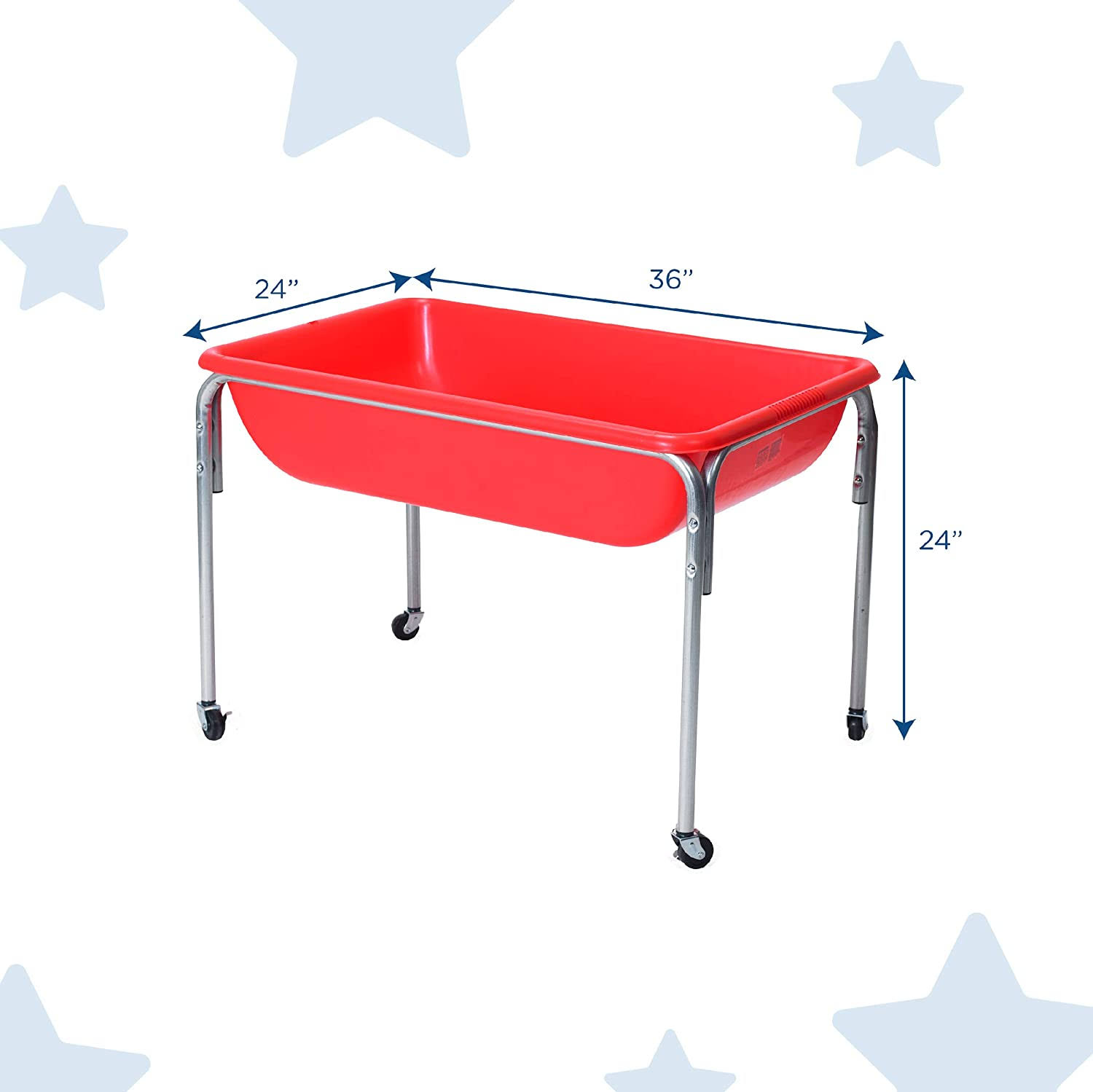 Children's Factory Large Sensory Table 24x22H Wellnestcares