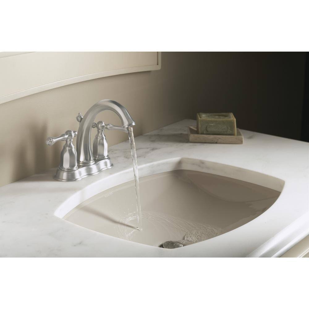 KOHLER K134904BN Kelston Centerset Bathroom Sink Faucet, Vibrant Brushed Nickel Wellnestcares