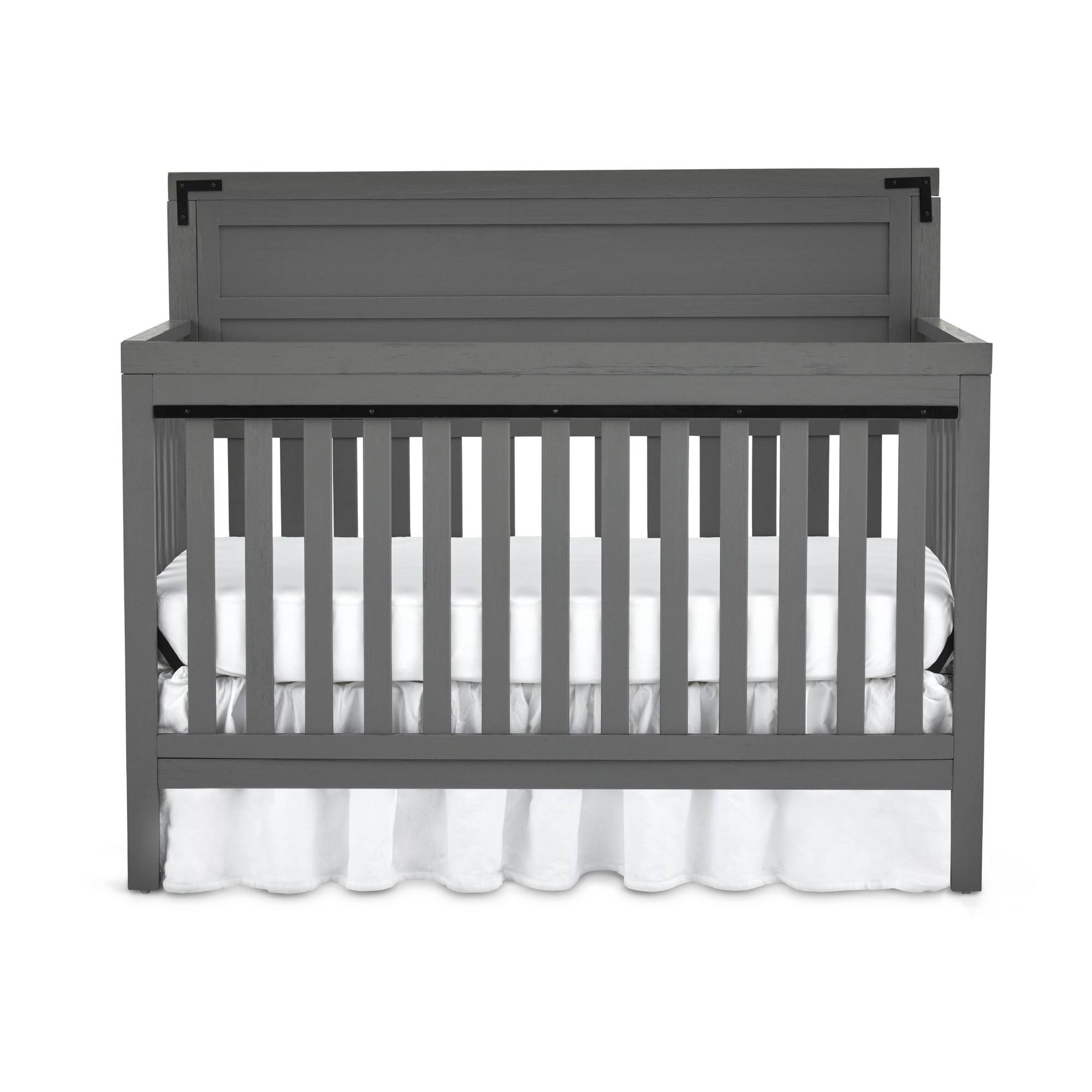 FisherPrice Paxton 4in1 Convertible Crib Weathered Gray