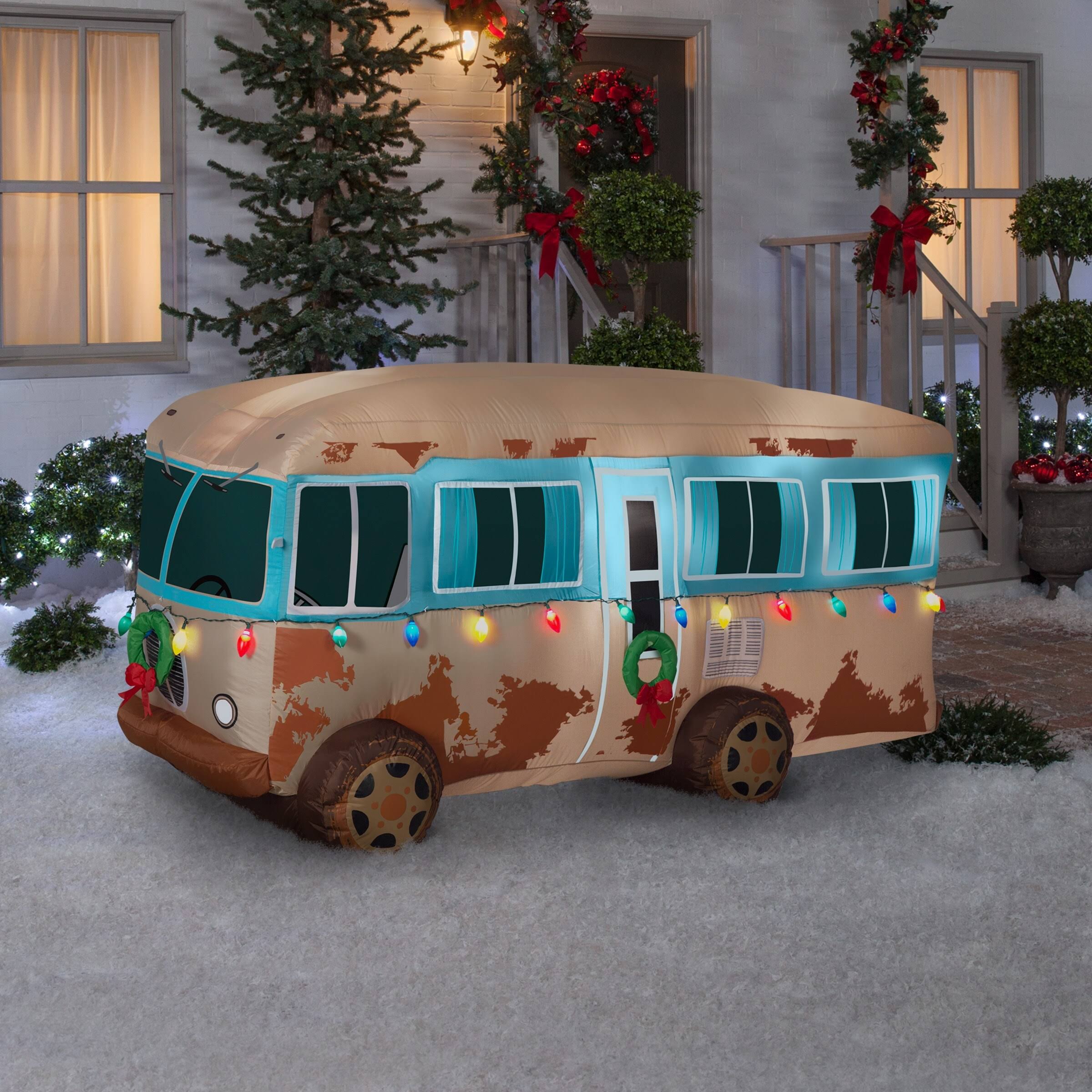 Gemmy Airblown Christmas Inflatable National Lampoon Christmas Vacation RV Scene Wellnestcares