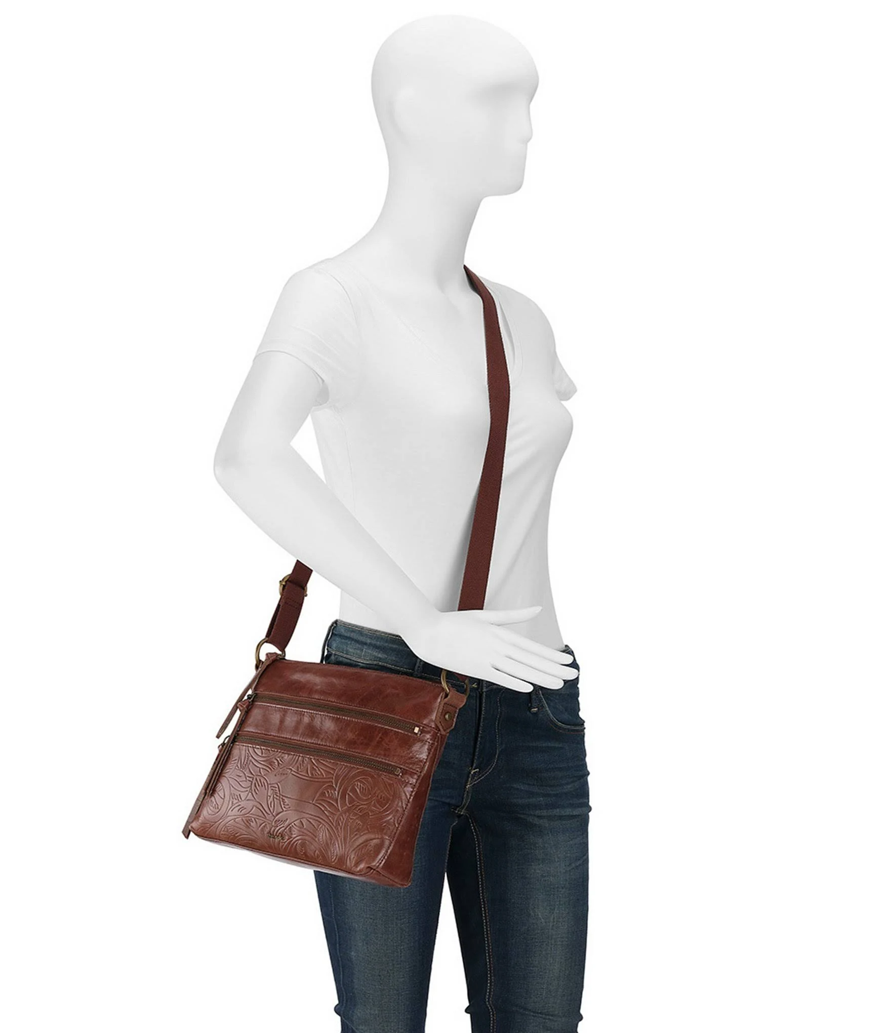 The Sak Reseda Leather Crossbody Wellnestcares