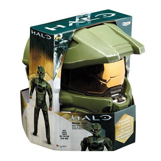 Halo Master Chief Muscle Deluxe Adult Costume - Wellnestcares