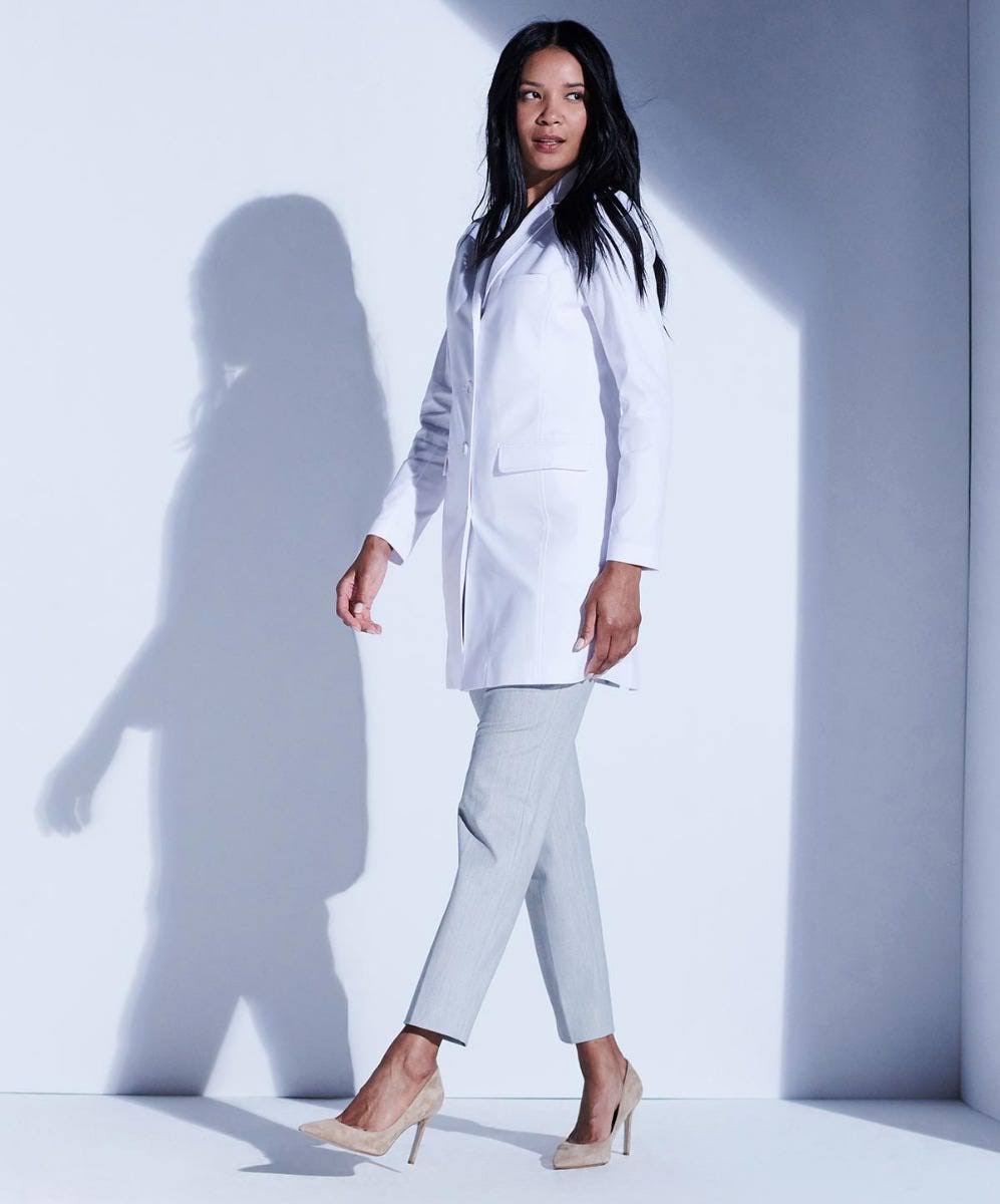 Medelita Rebecca Slim Fit Lab Coat Wellnestcares