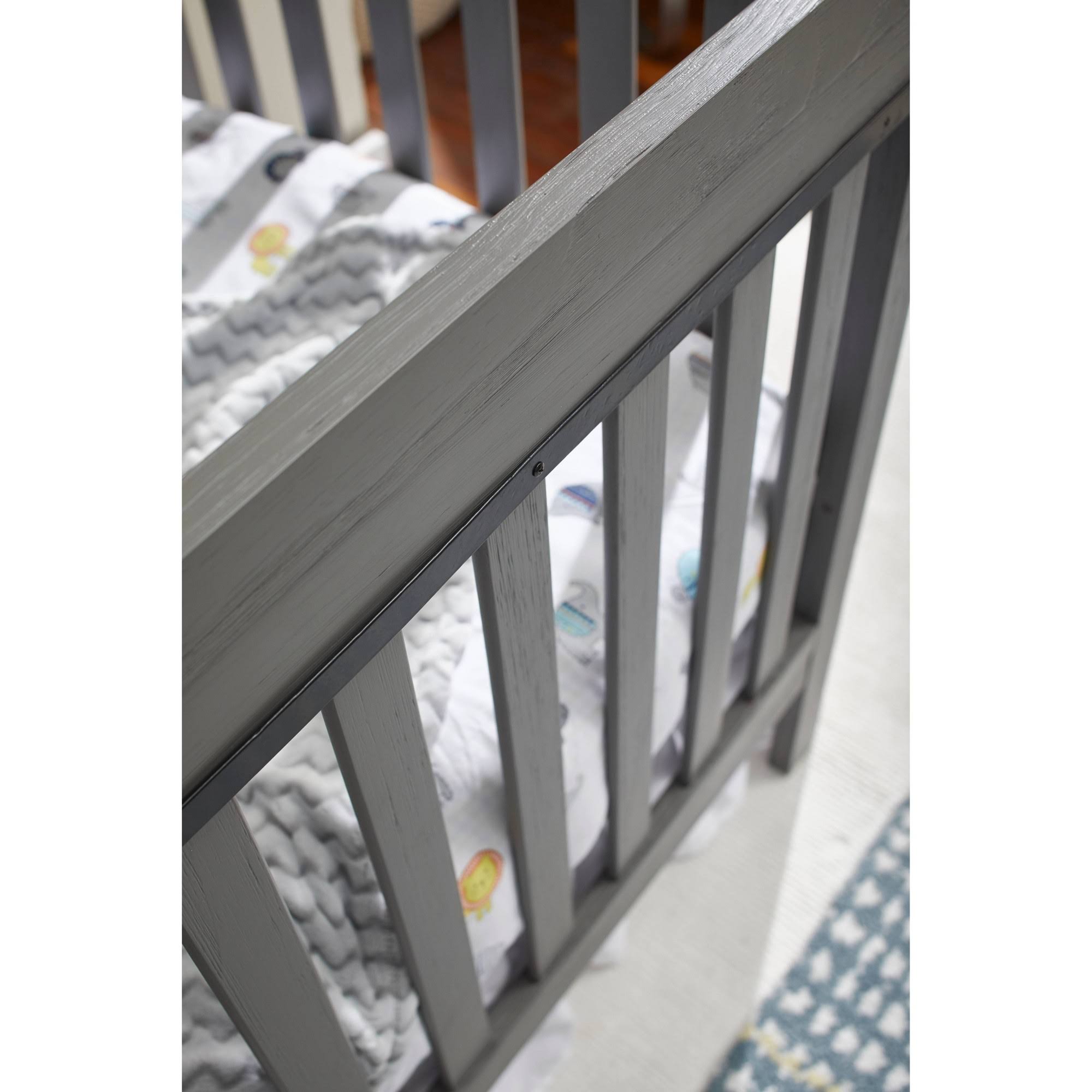 FisherPrice Paxton 4in1 Convertible Crib Weathered Gray Wellnestcares
