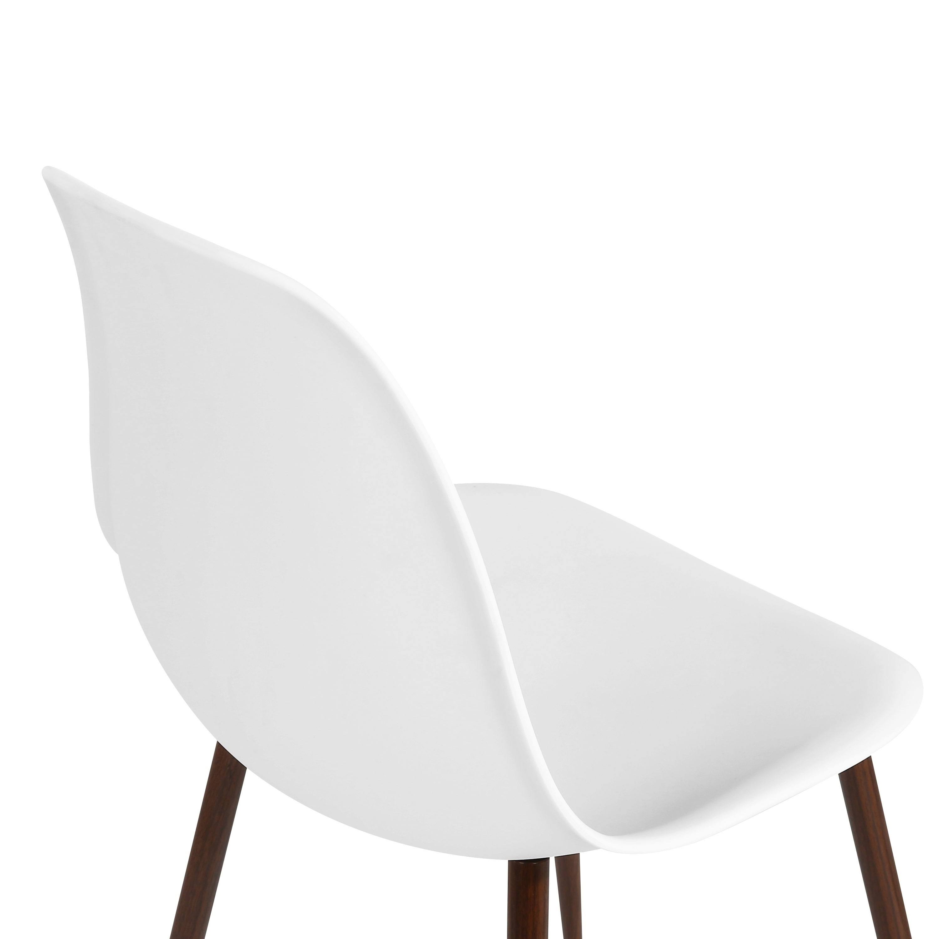 Edgemod Landon Sculpted Dining Chair (Set of 4) Teal Wellnestcares