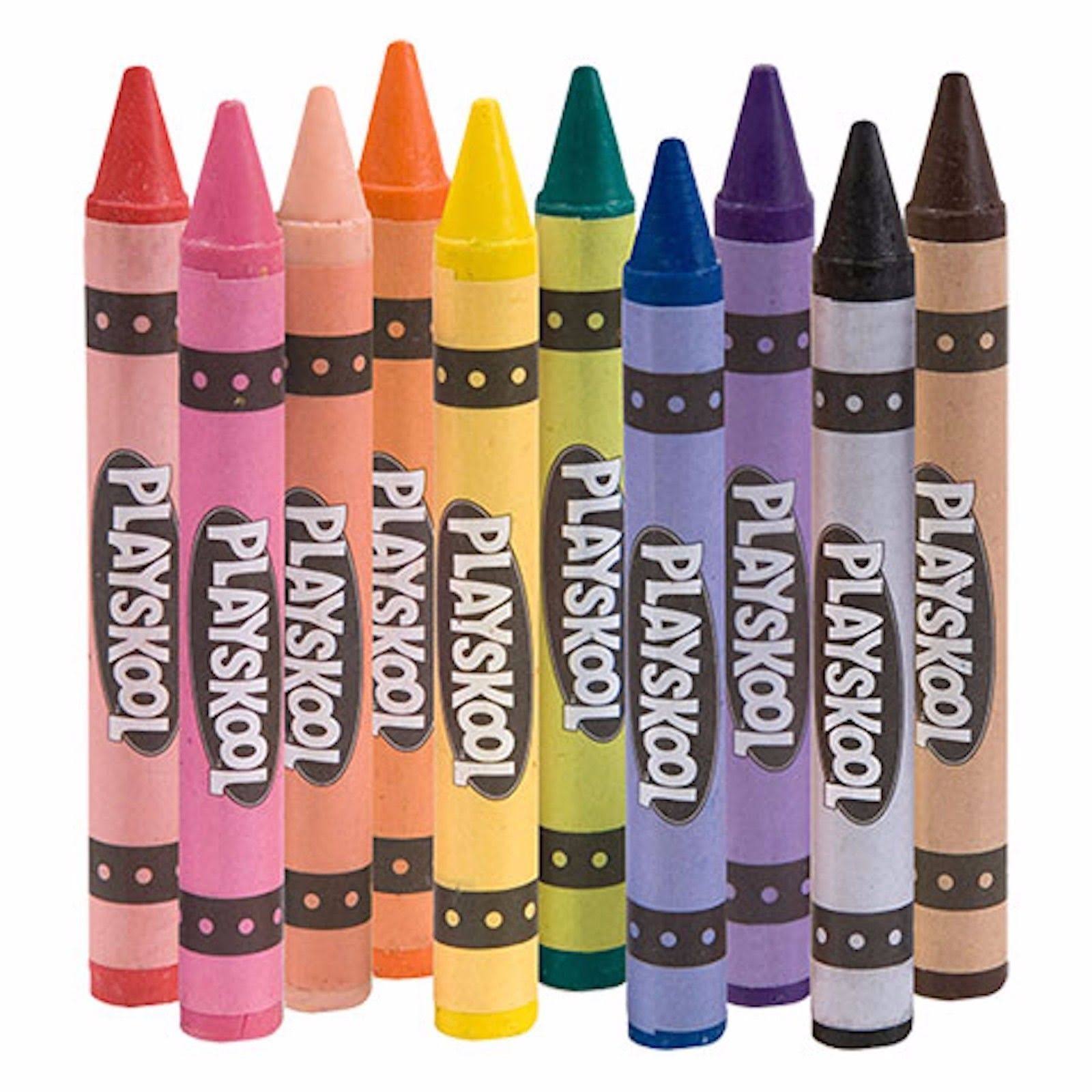 Playskool Jumbo Crayons Non-Toxic 10 Count - Wellnestcares