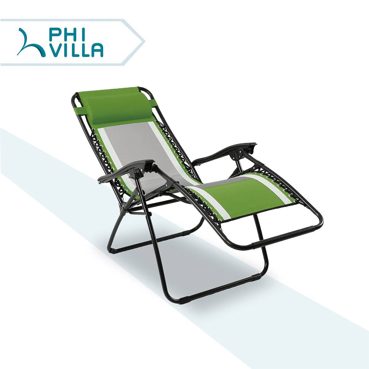 Phi Villa Mesh Zero Gravity Lounge Chair Wellnestcares