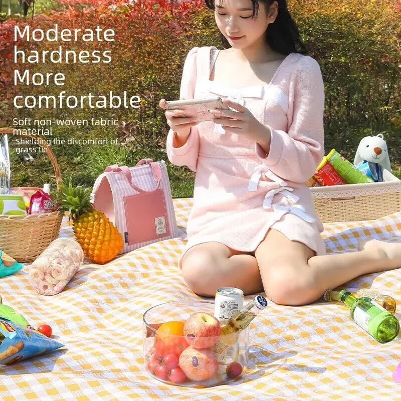 Thickened Outdoor Camping Mat Waterproof Moisture-proof Durable For Picnics Beach Camping Portable Foldable Mat